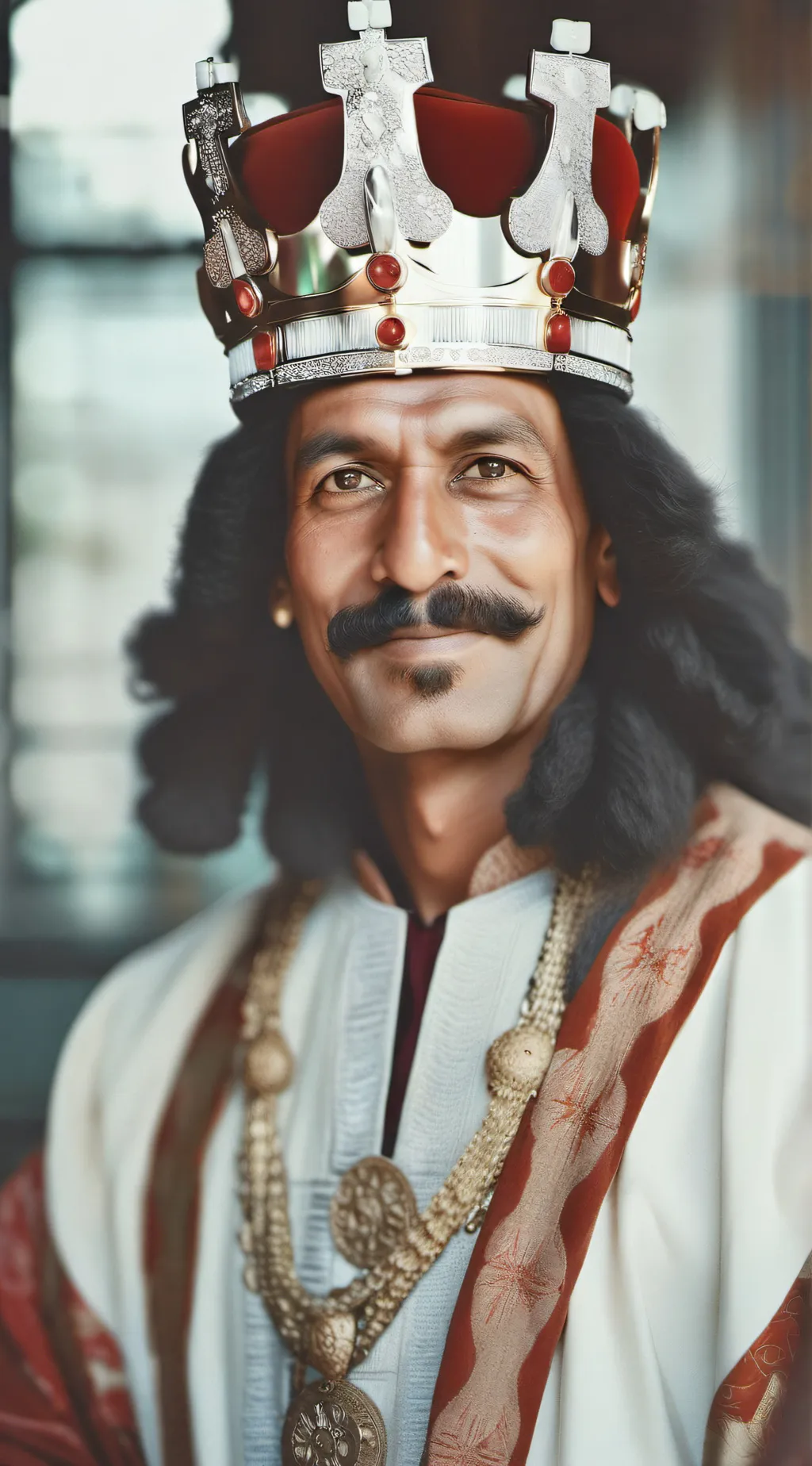 ai character: King Edward background