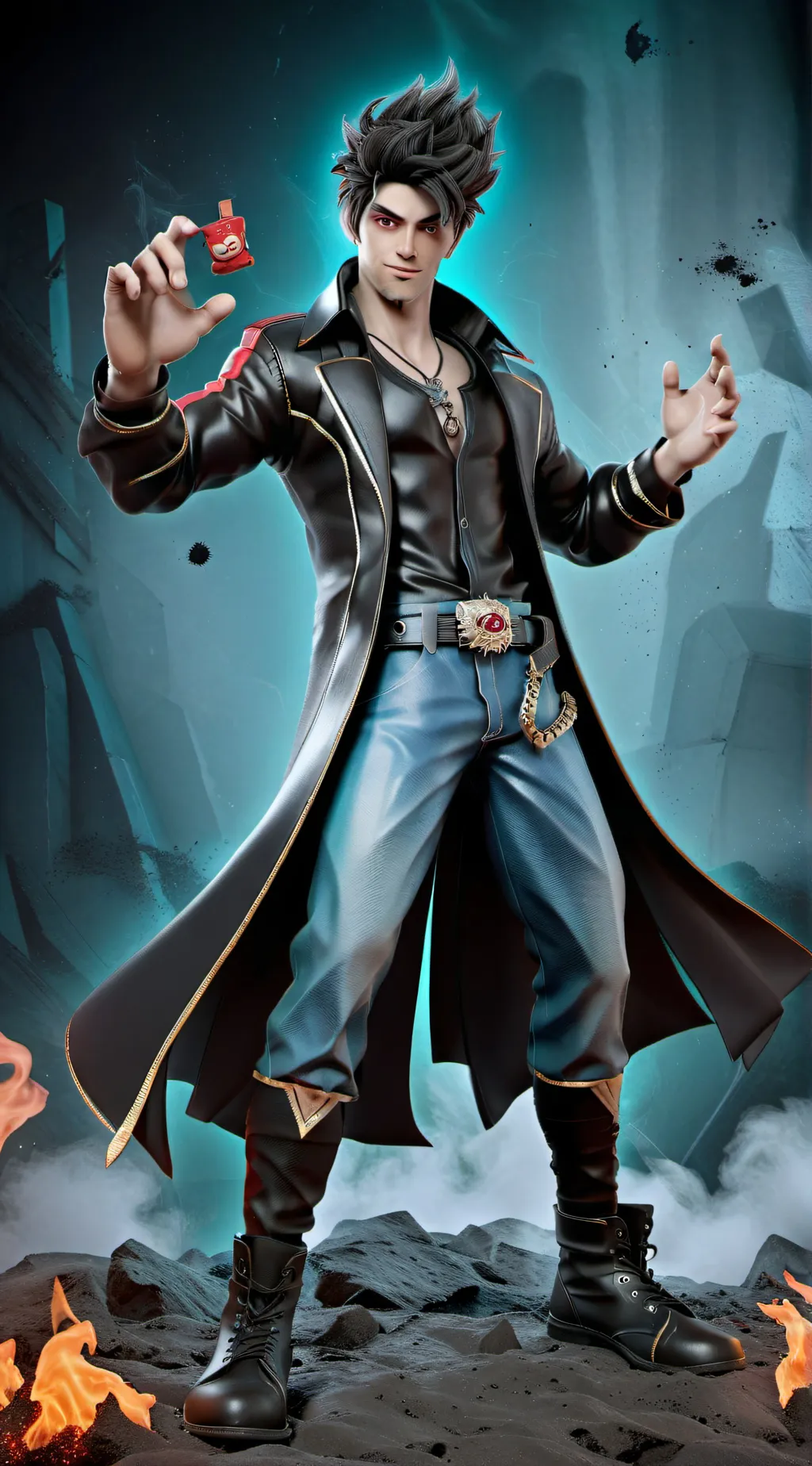 ai character: Sandio background