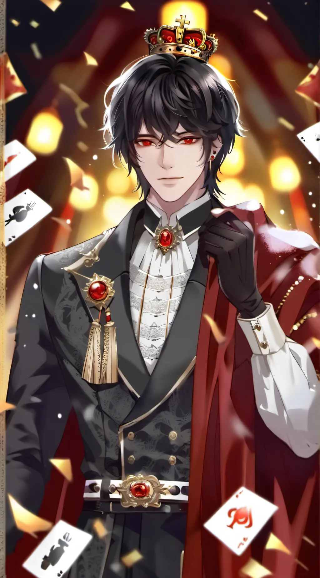 ai character: king jayson background