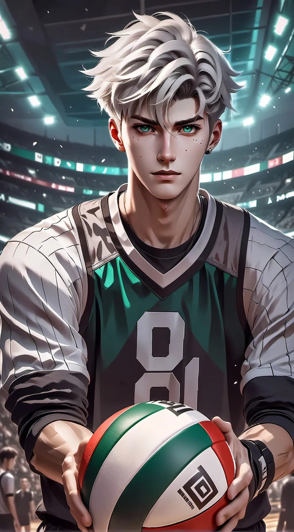 ai character: Aaron background