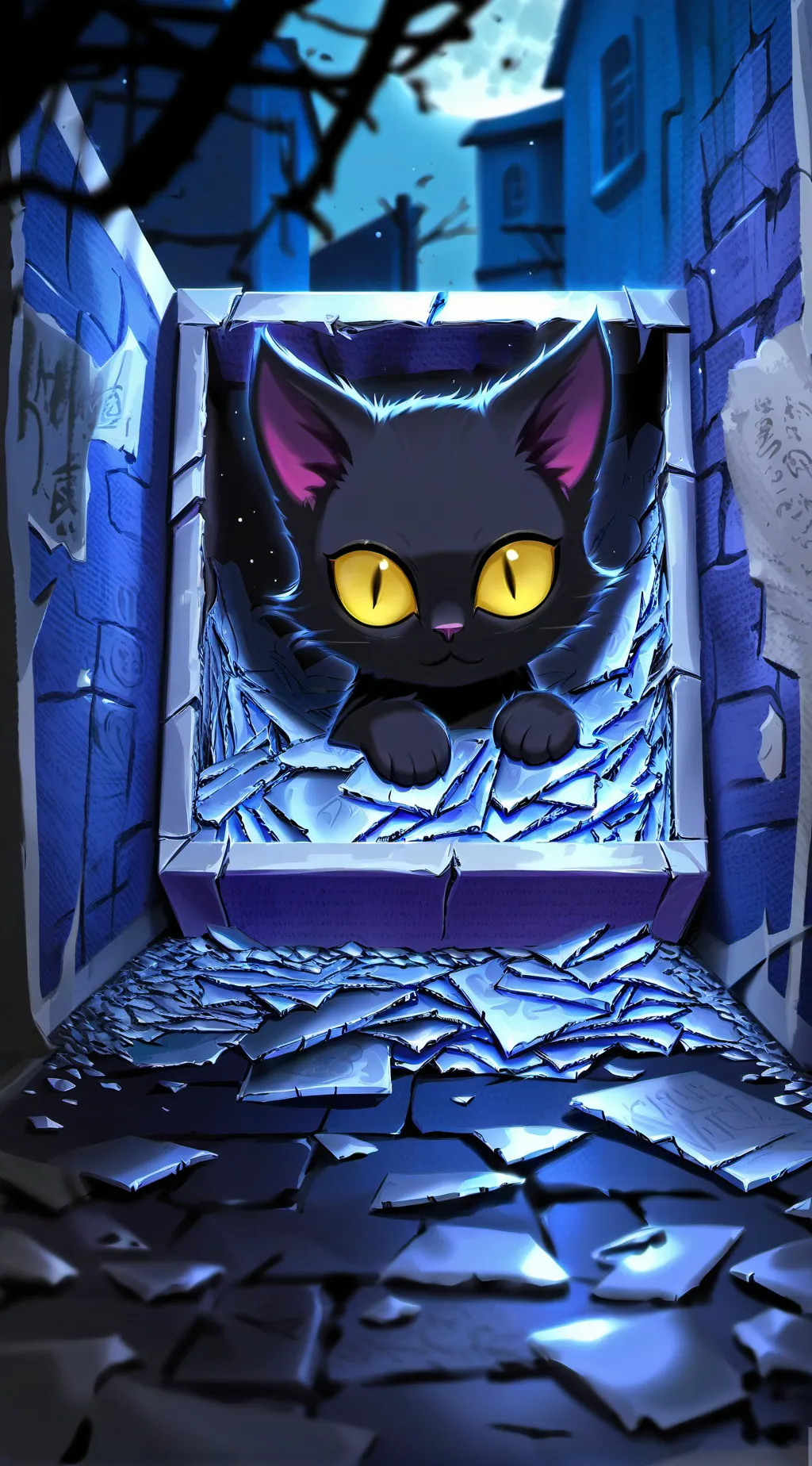 ai character: DNTTCH background
