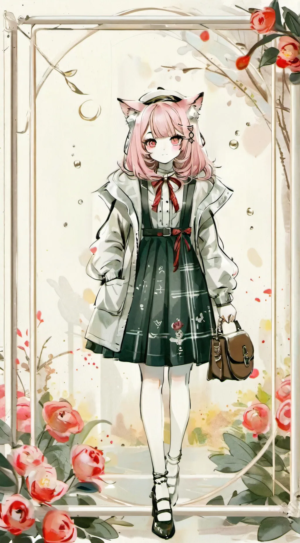 ai character: Gf / ava background