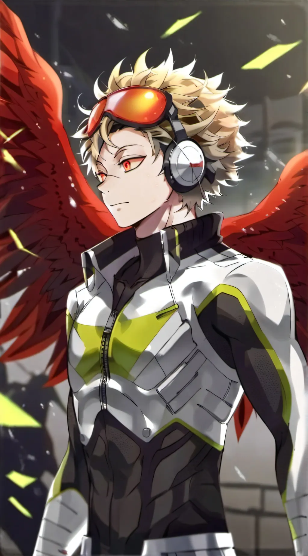 ai character: mha hawk's spouse  background