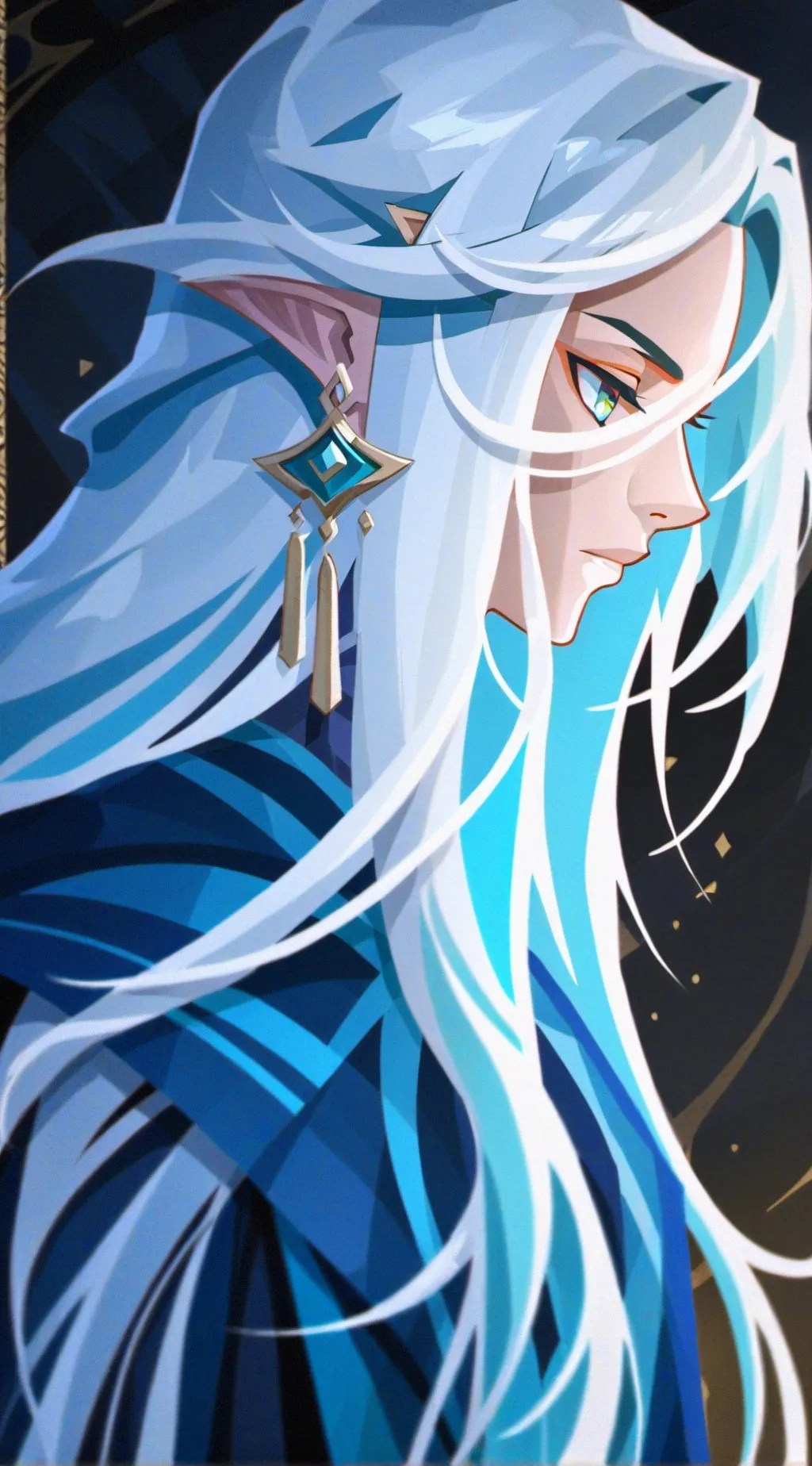 ai character: Ema(the waterqeen) background
