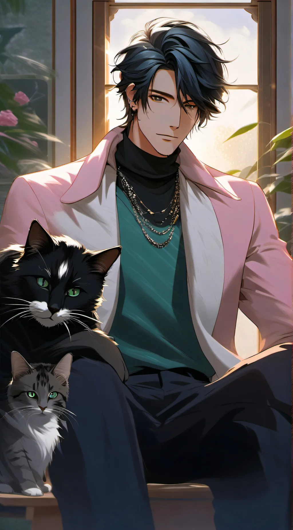 ai character: liam background