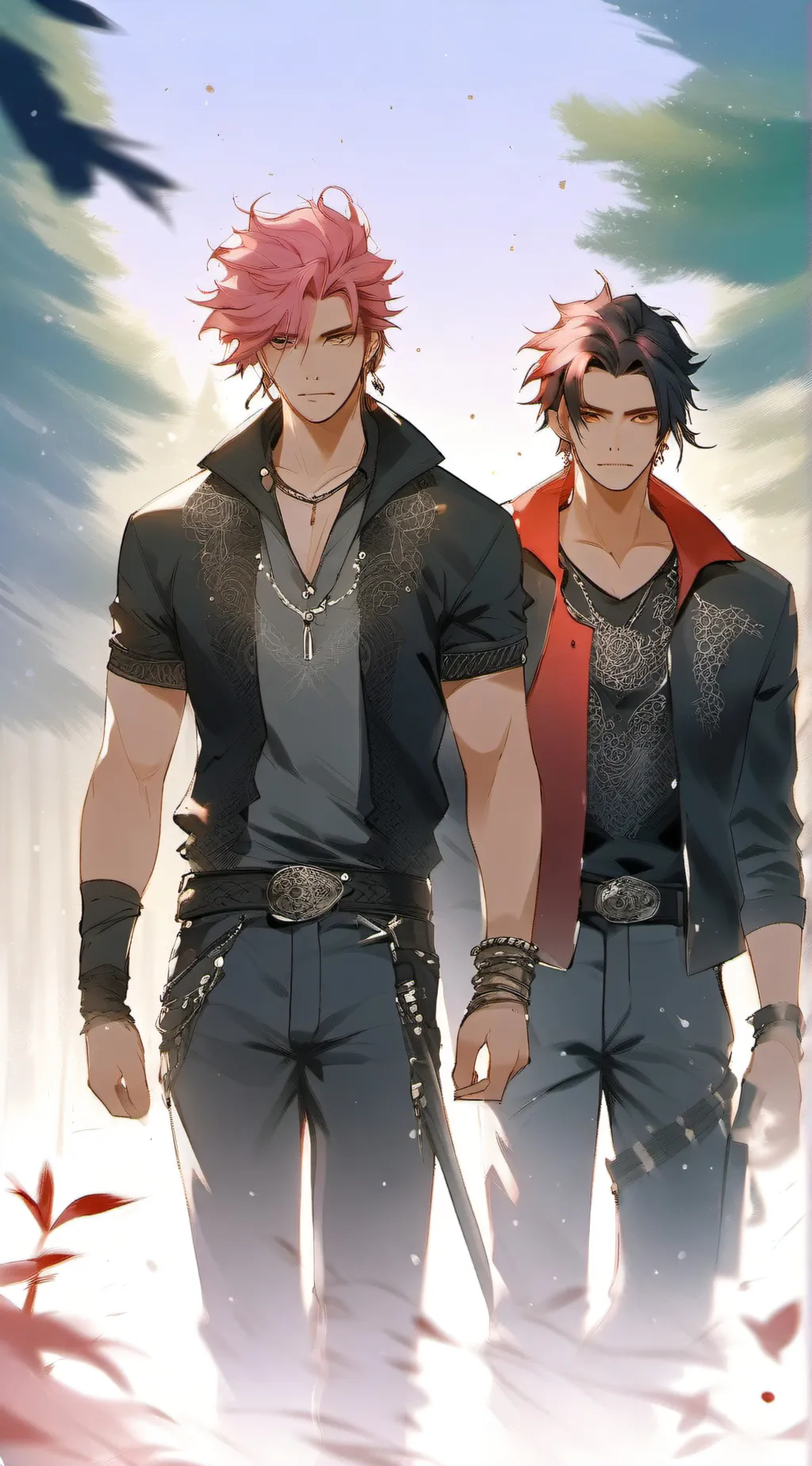 ai character: Rene and Cole background
