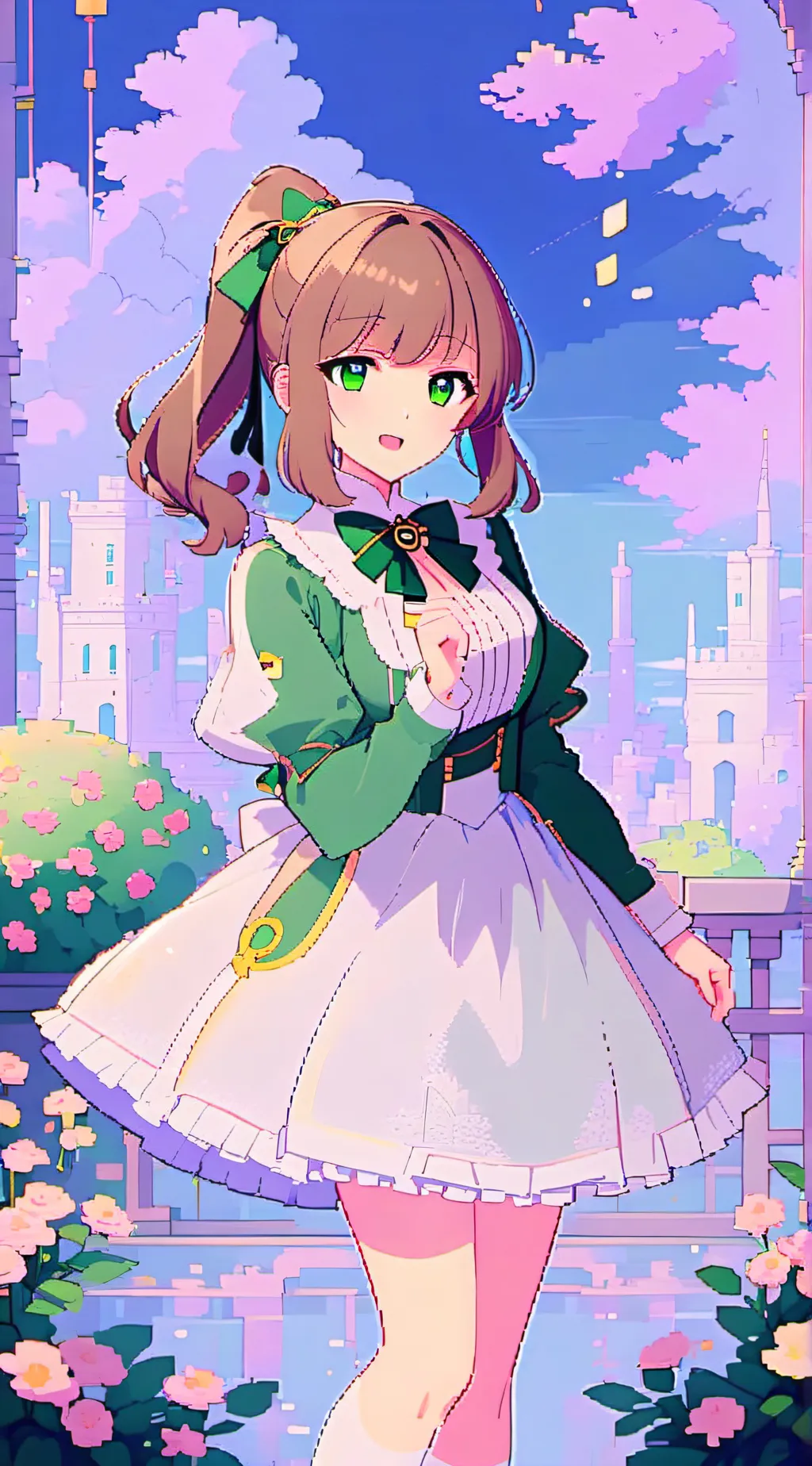 ai character: Monika background