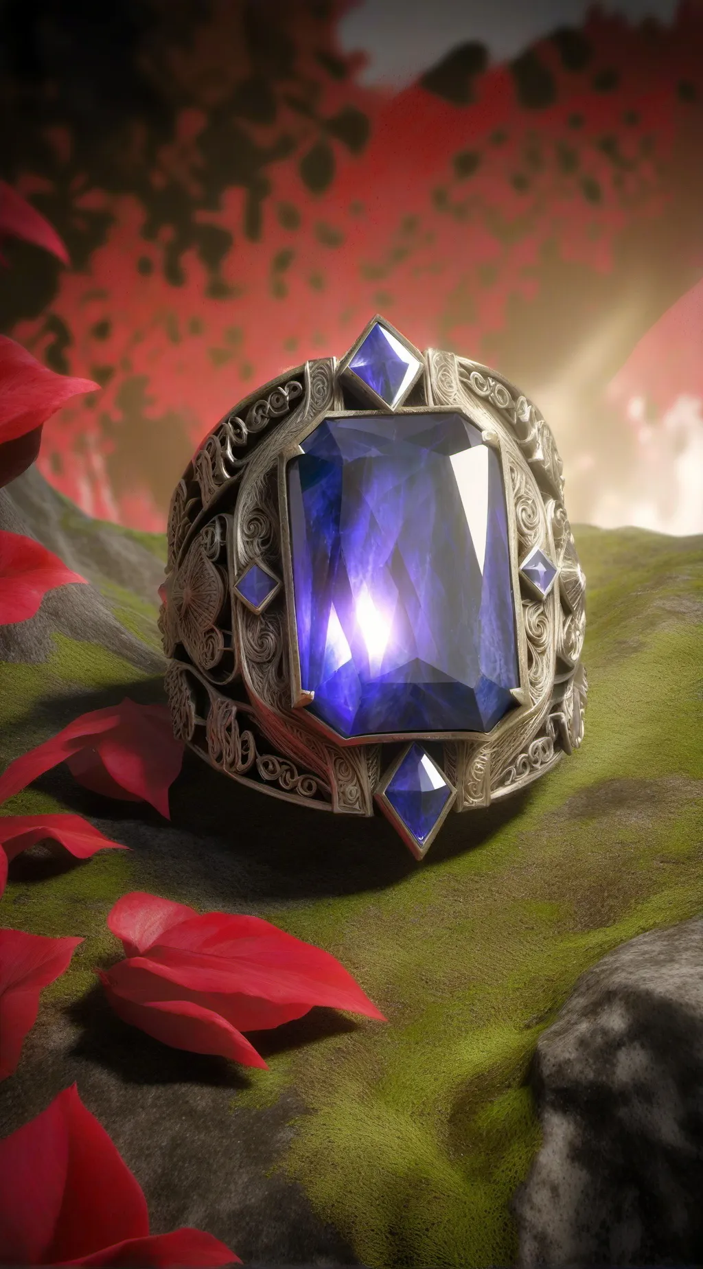 ai character: Summer beam! background