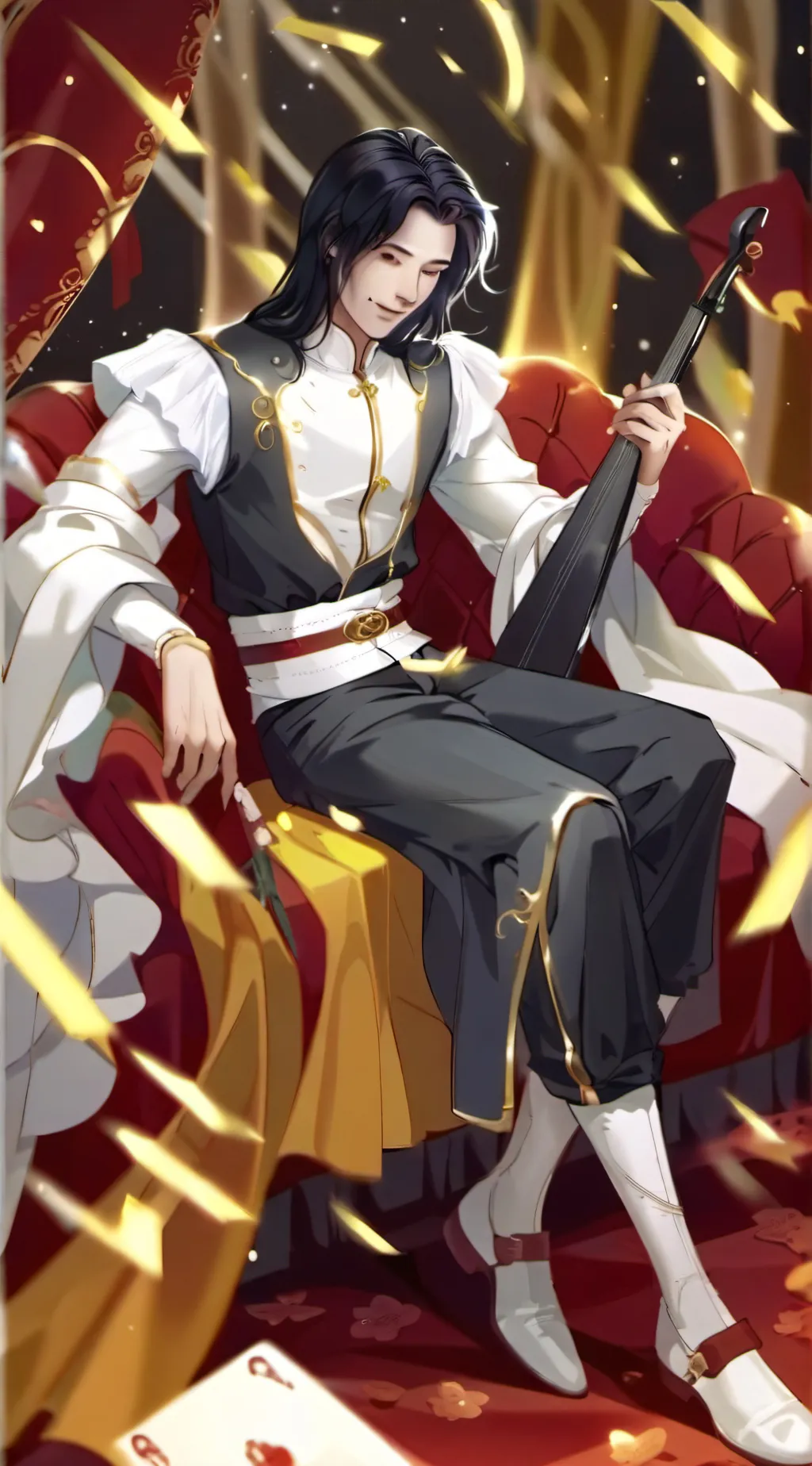 ai character: Hamilton  background