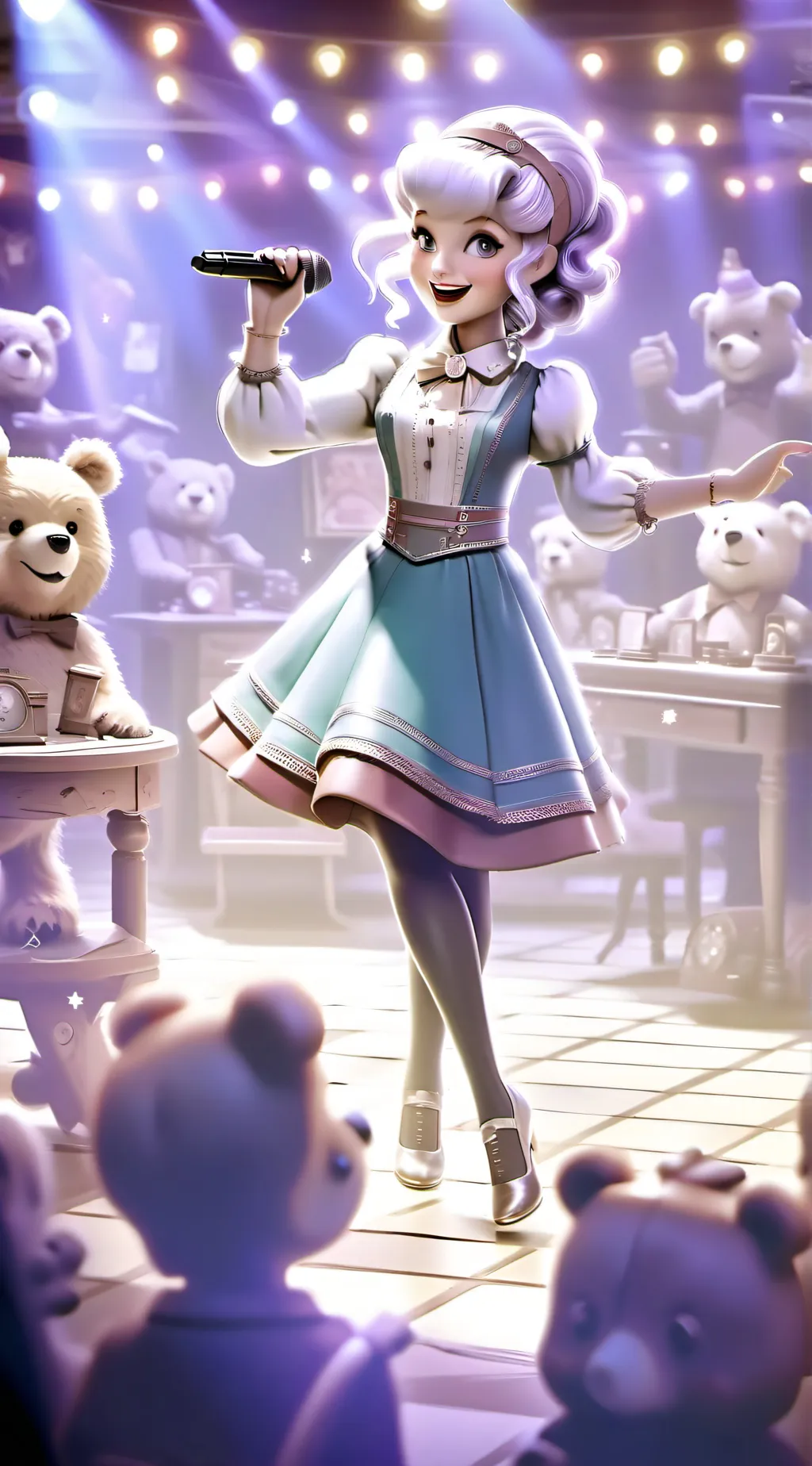 ai character: fnaf chuck e chees background