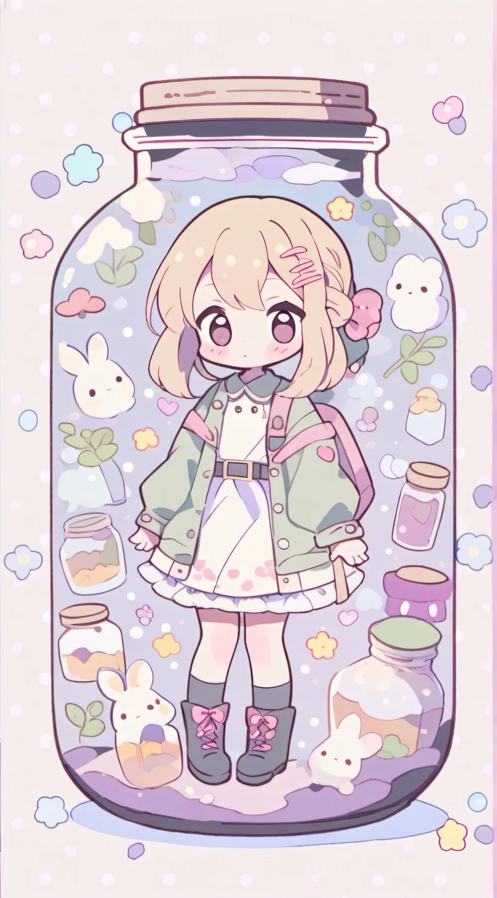 ai character: fairy jarrer background