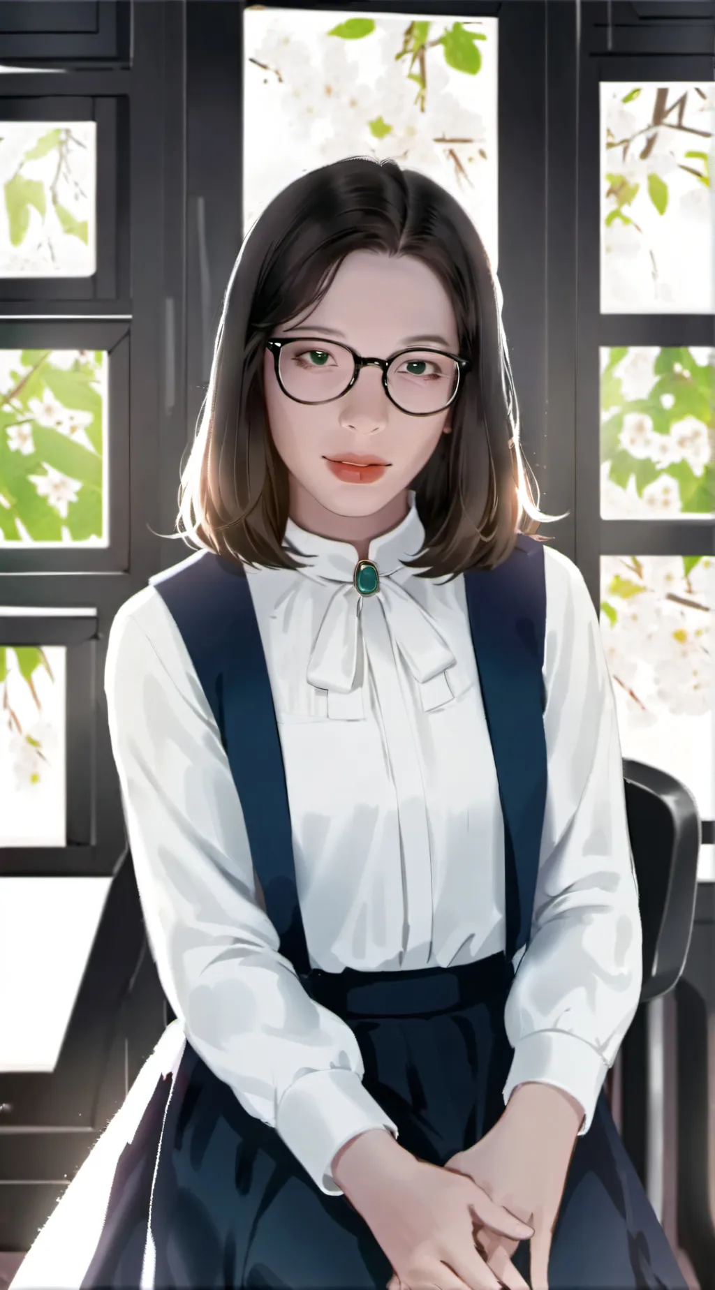 ai character: evie background