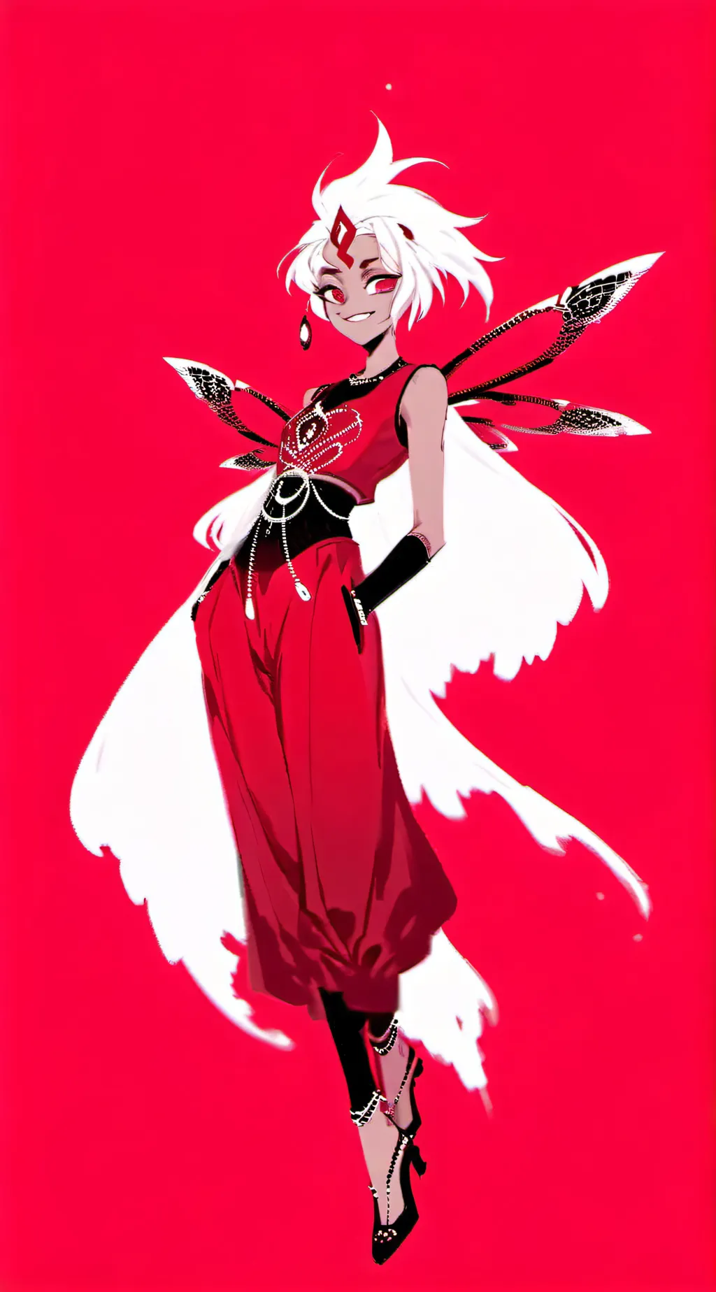 ai character: Angel dust background