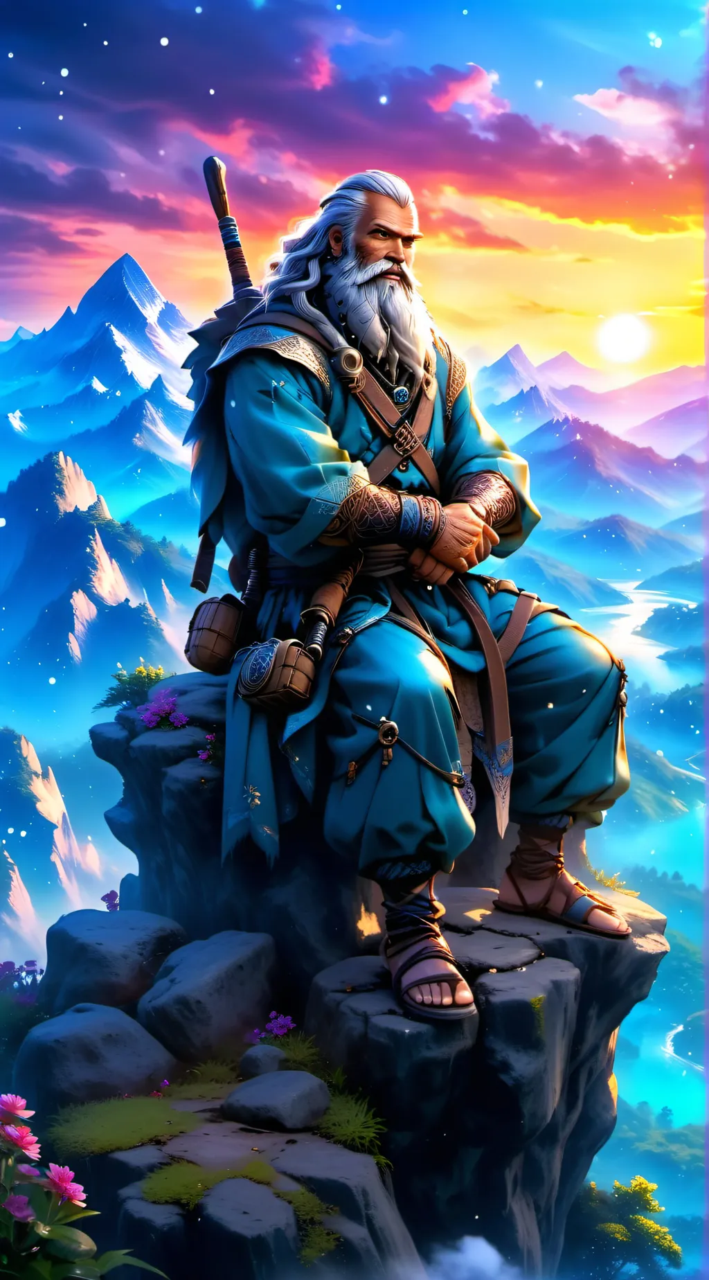 ai character: Crux background