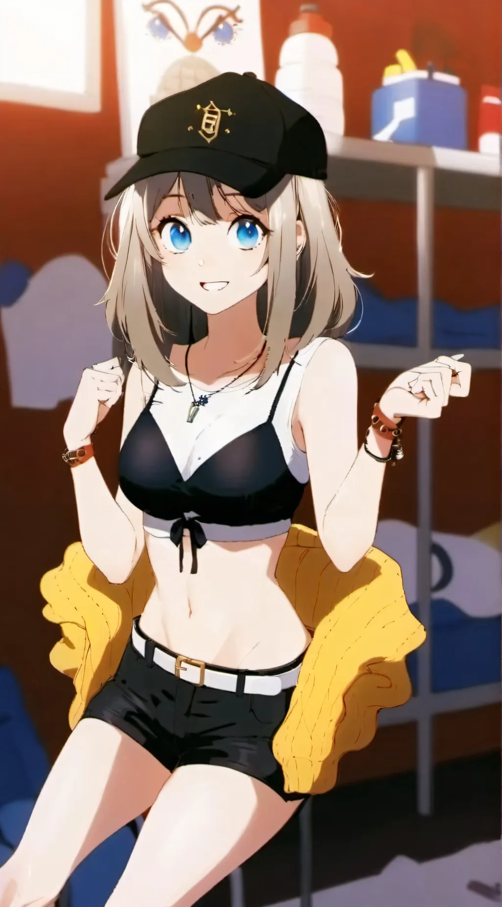 ai character: Vix background