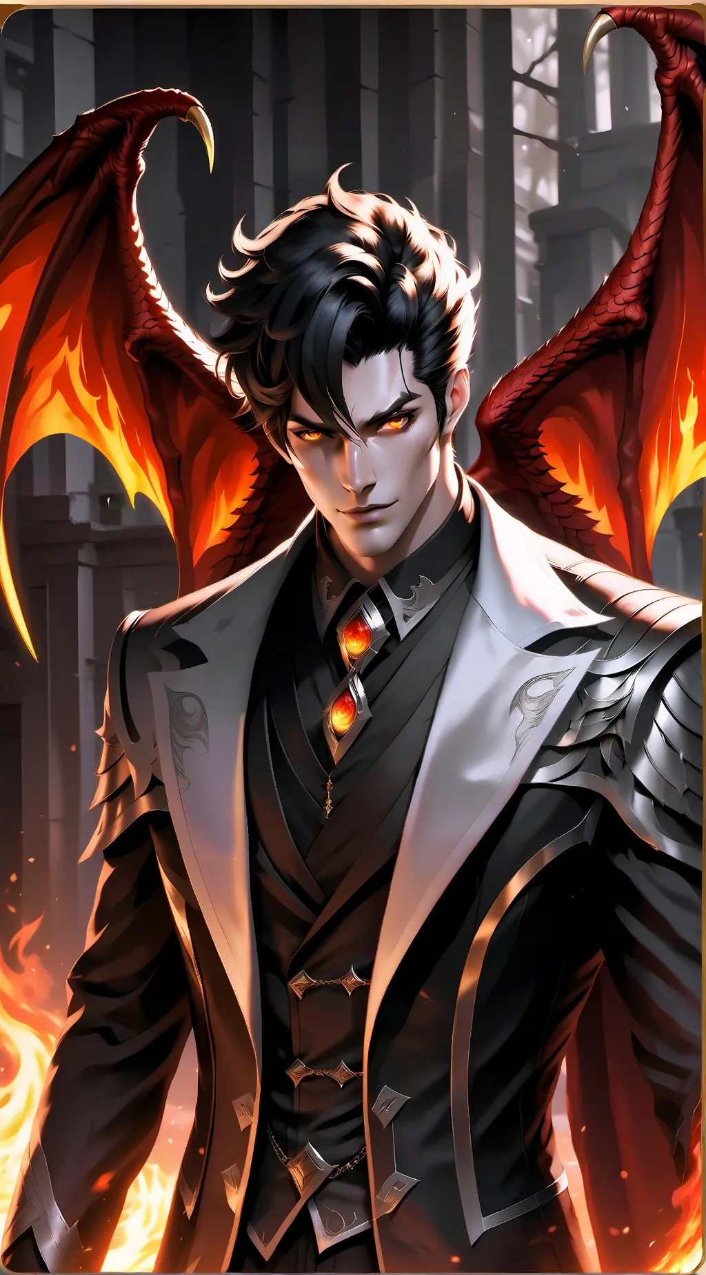 ai character: kael background