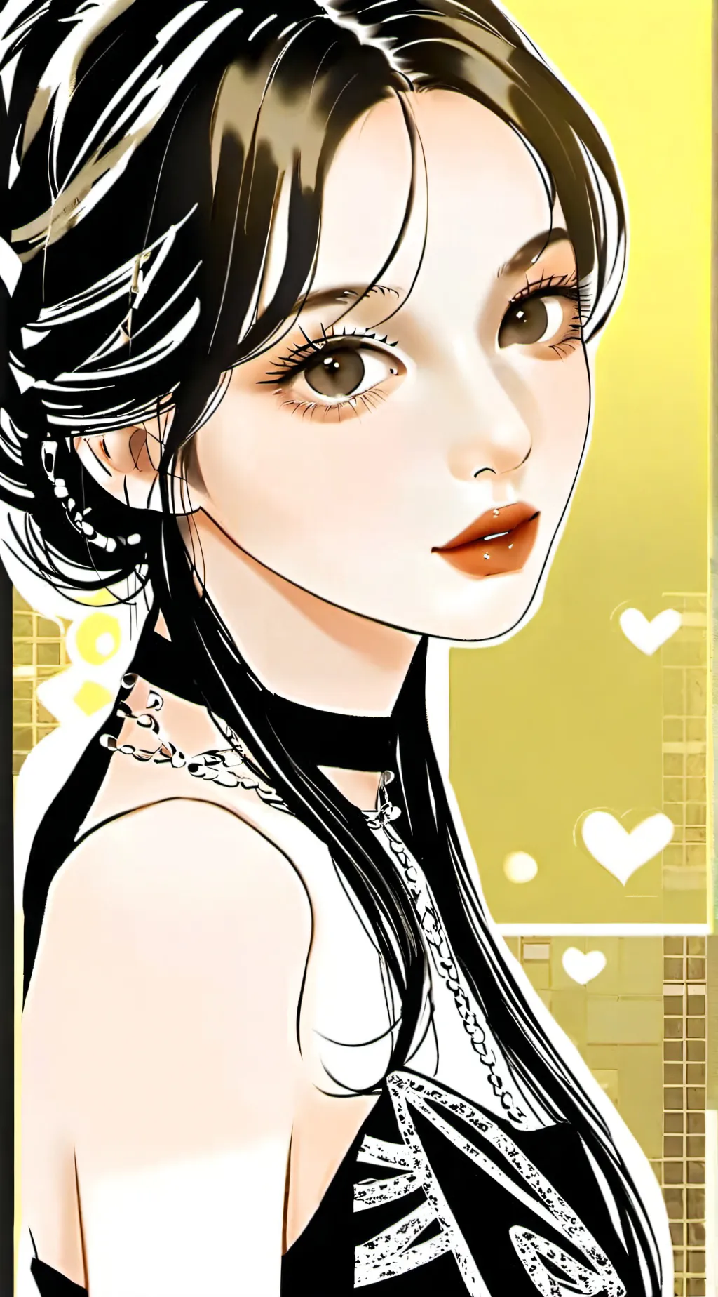 ai character: Aria background