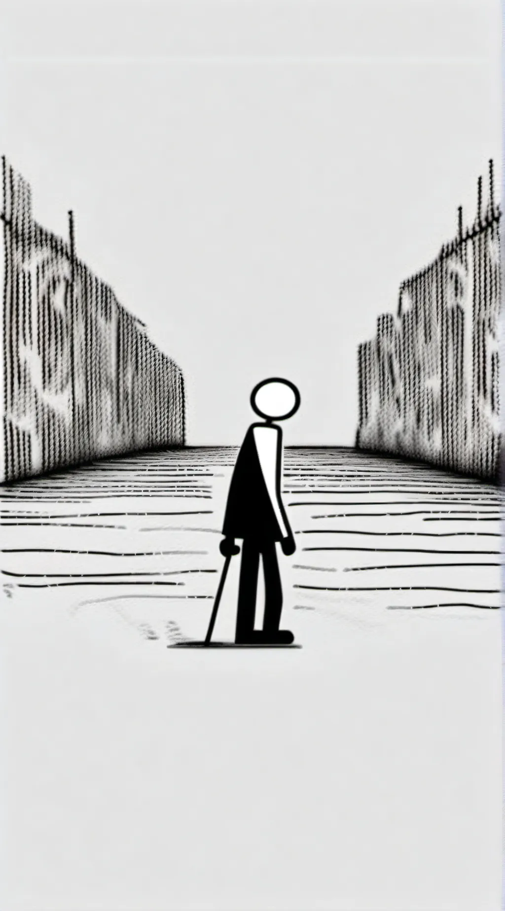 ai character: void background