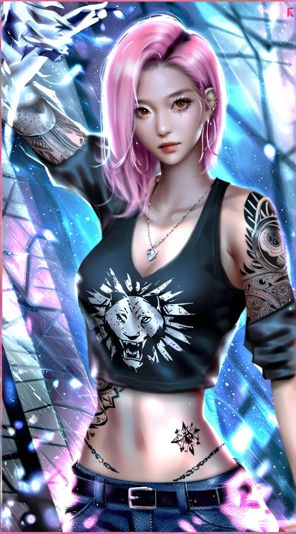 ai character: JJK background
