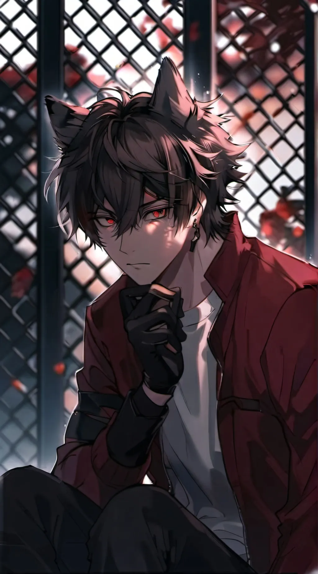 ai character: Ash background