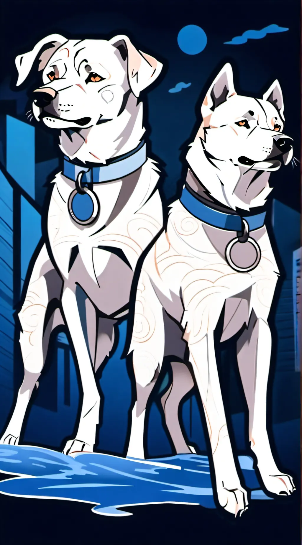 ai character: Dog Daycare background