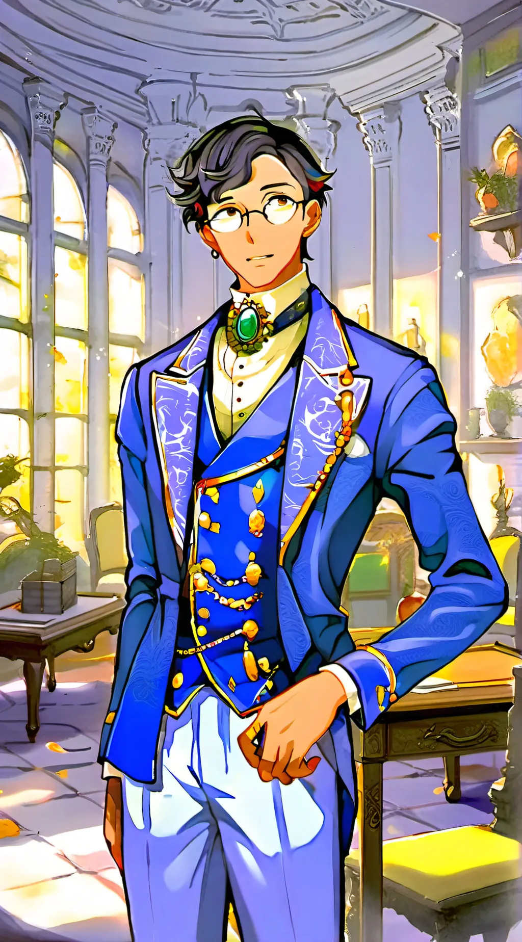 ai character: rufus background