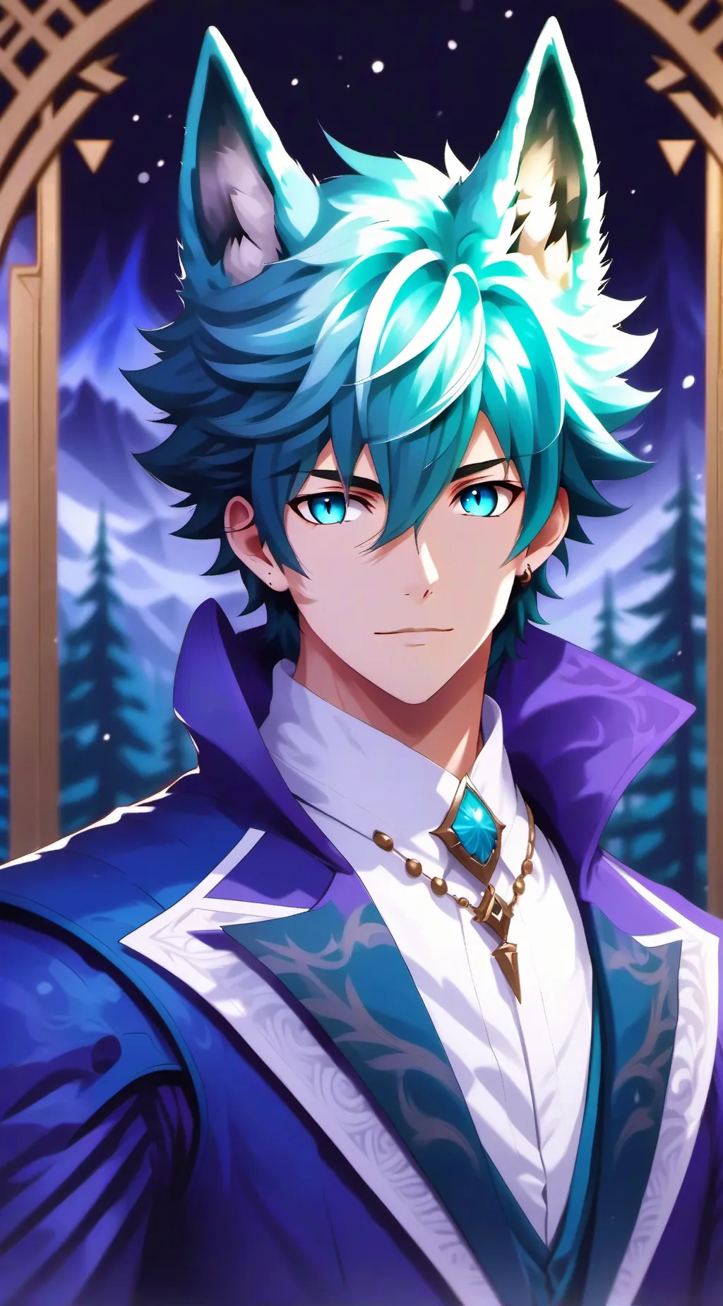 ai character: haruki rauki background