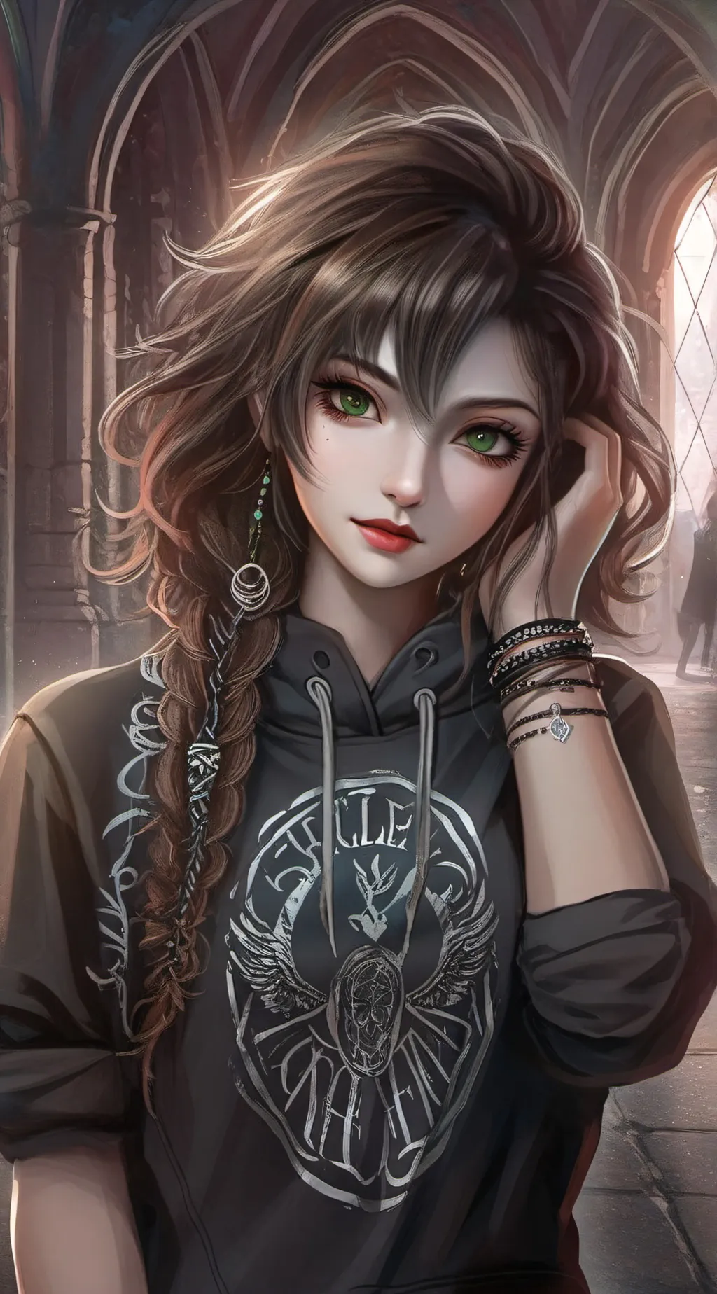 ai character: Ellie background