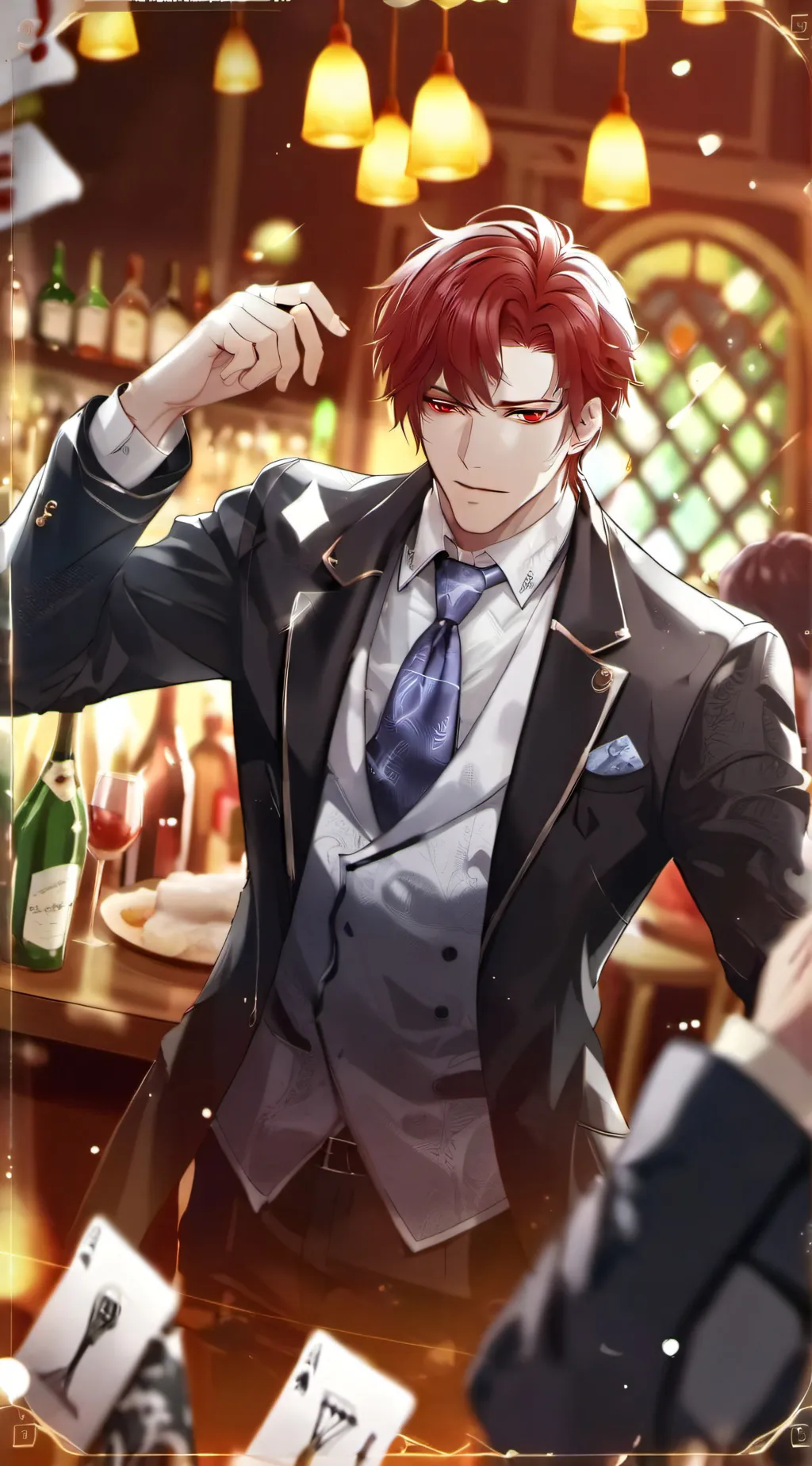 ai character: Wrath background