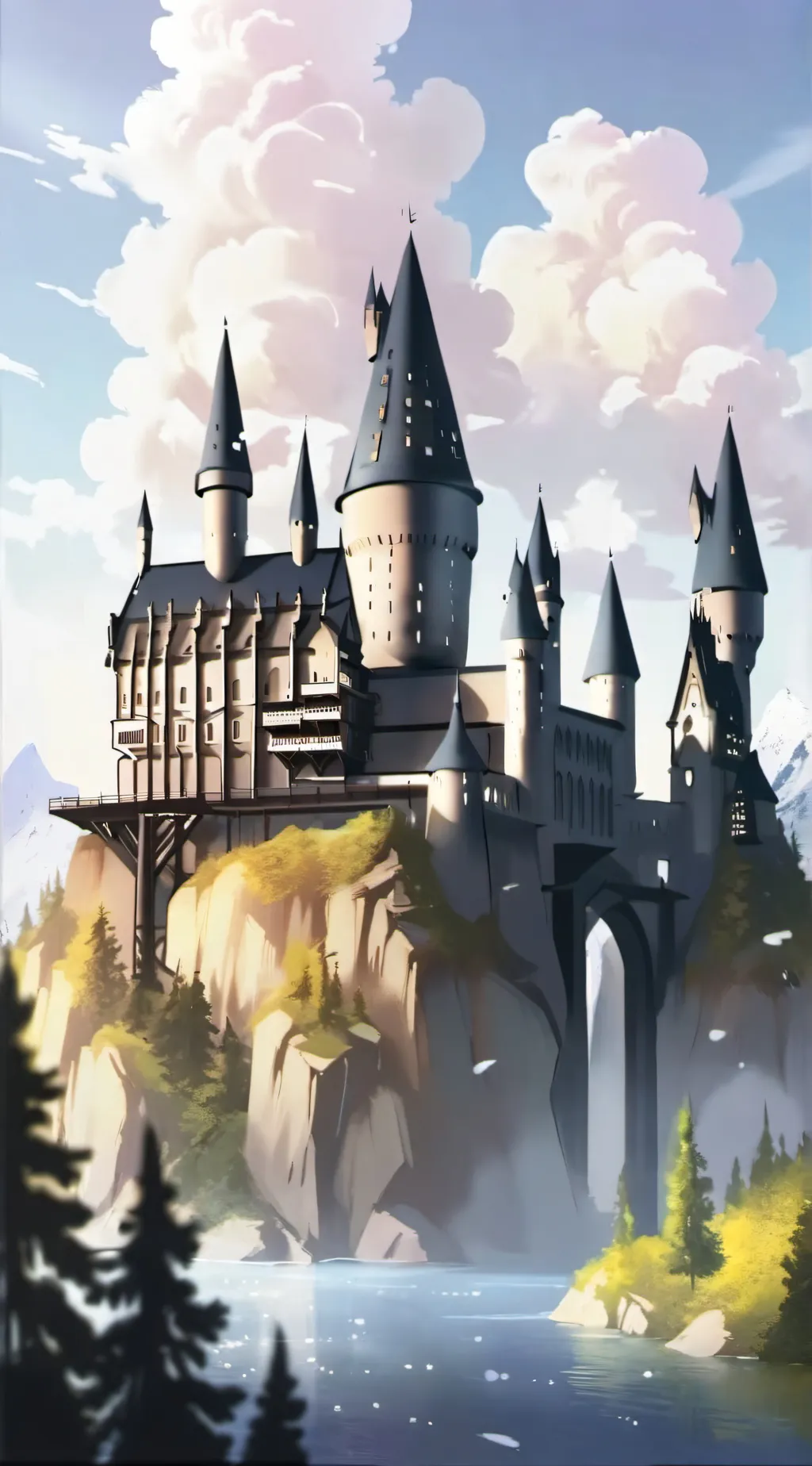 ai character: Hermoine  background