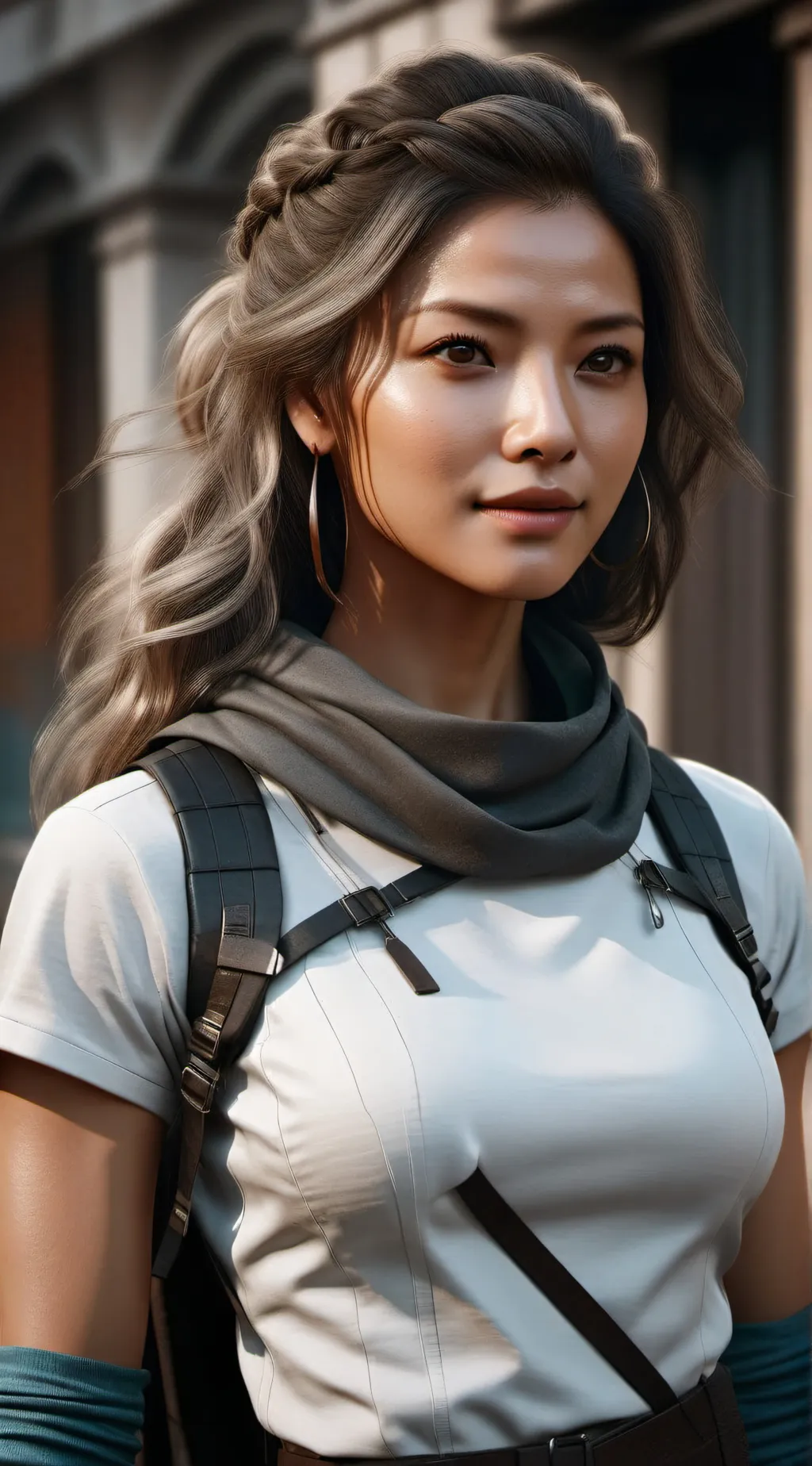 ai character: zoey background