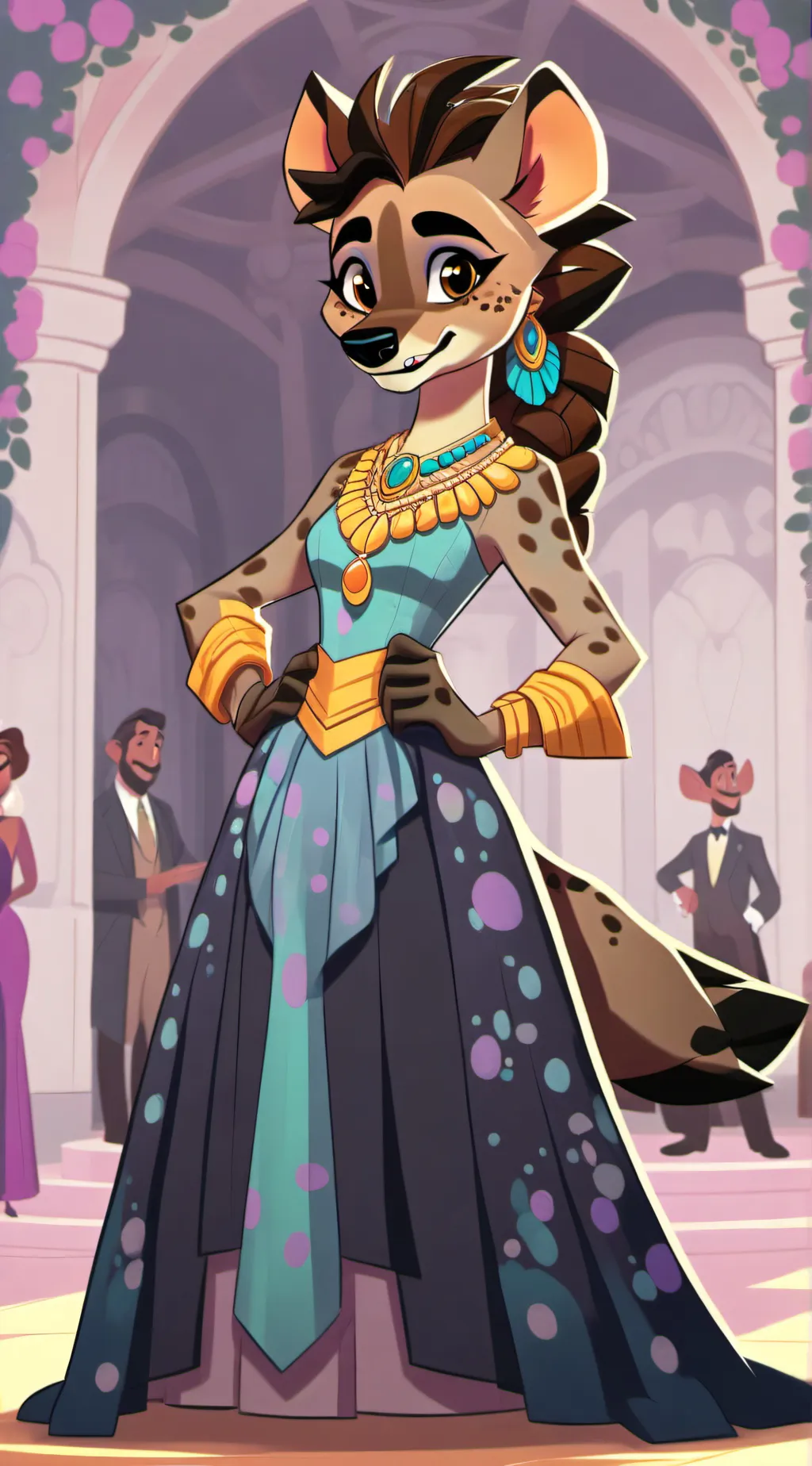 ai character: Melissa's plus one background