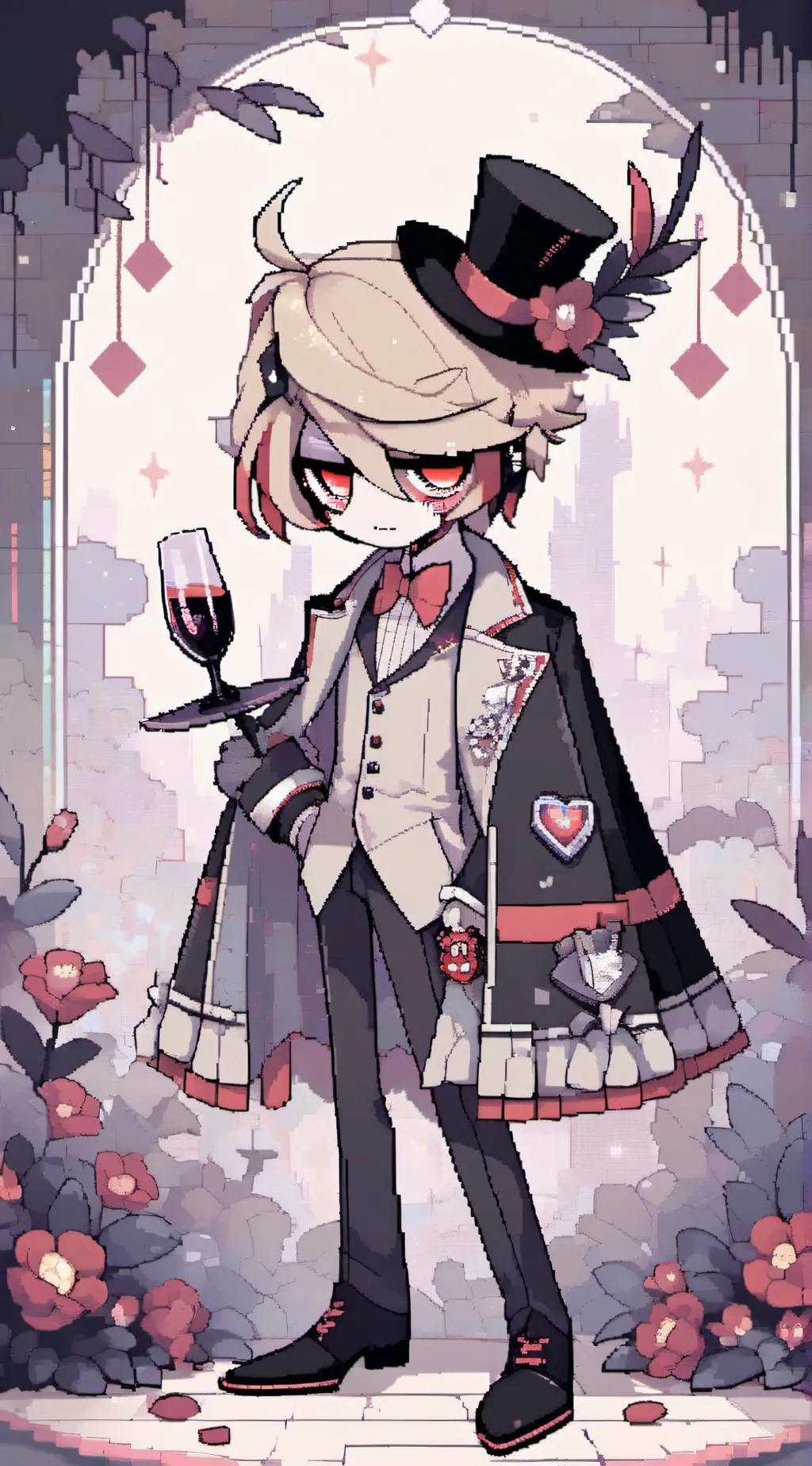 ai character: Valentino x Vox background