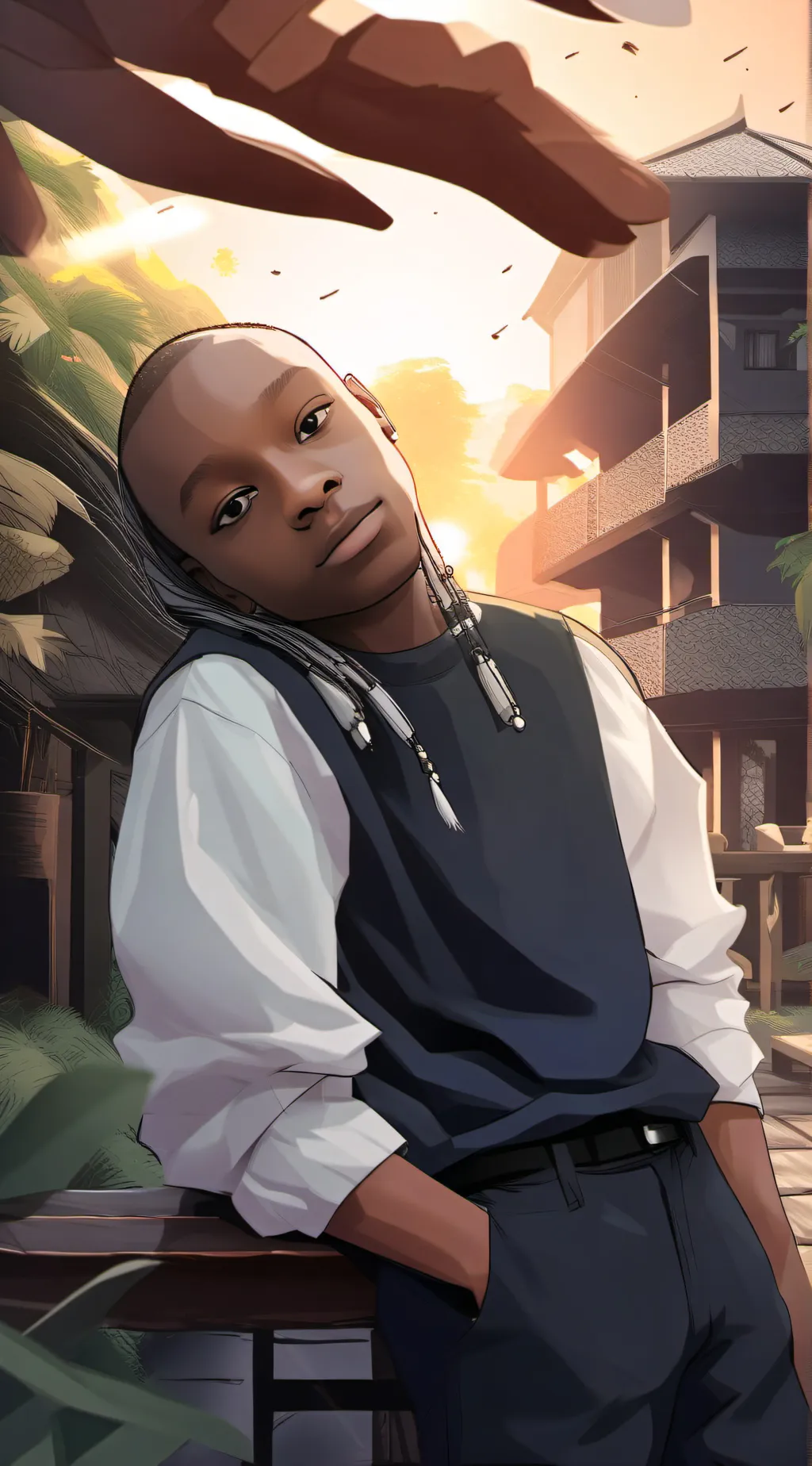 ai character: Gio background