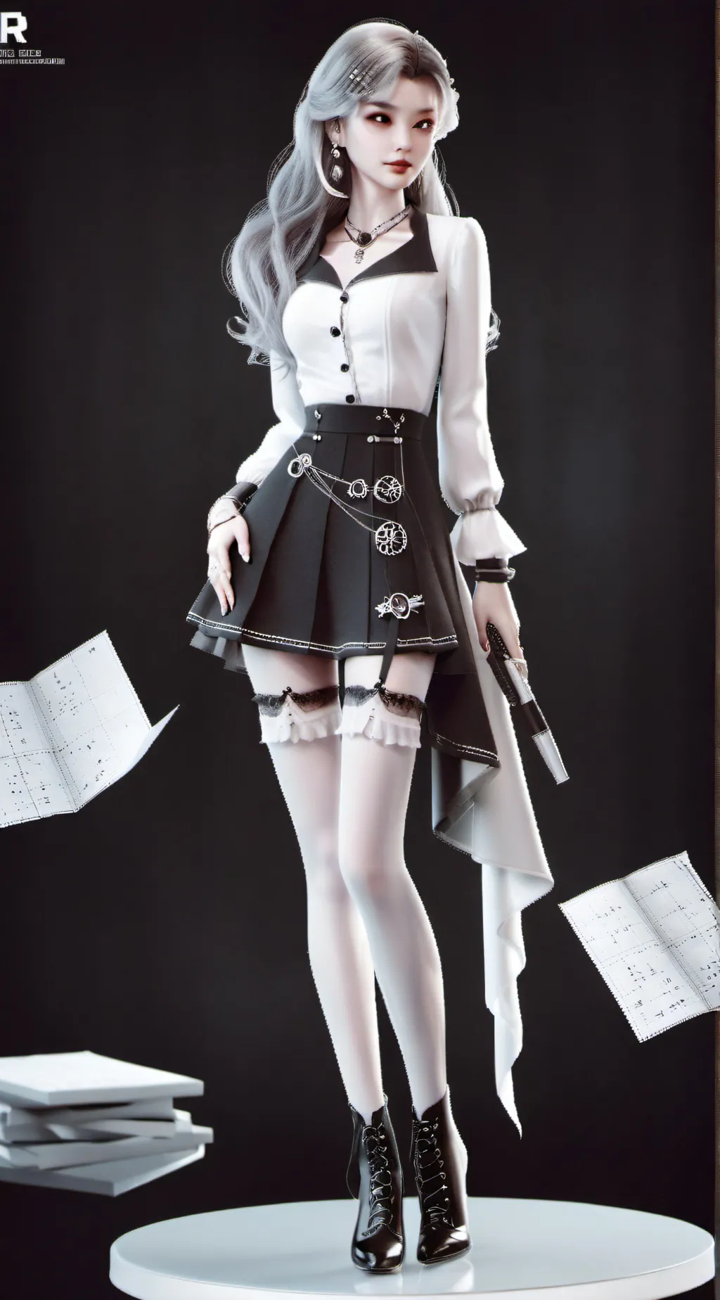ai character: Lily background