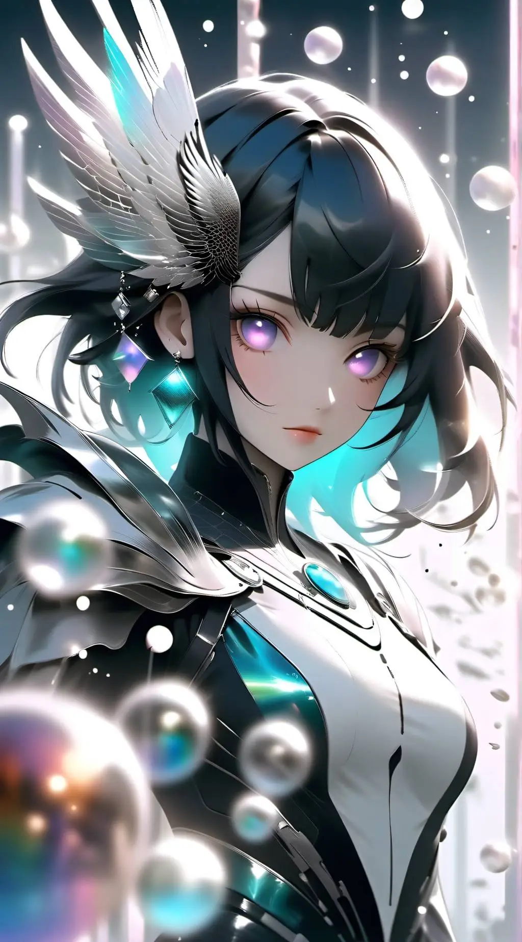 ai character: secret  background