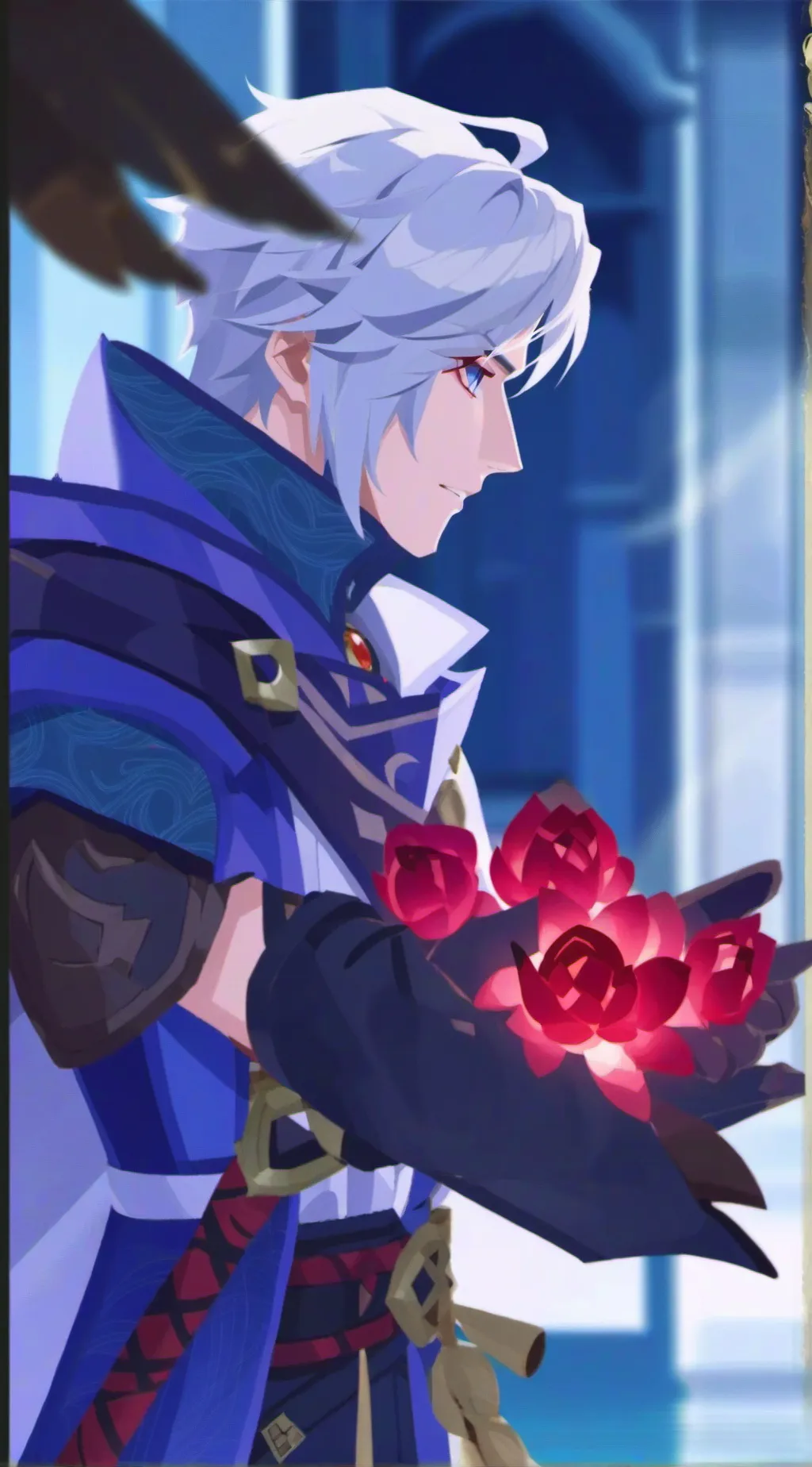 ai character: Max background
