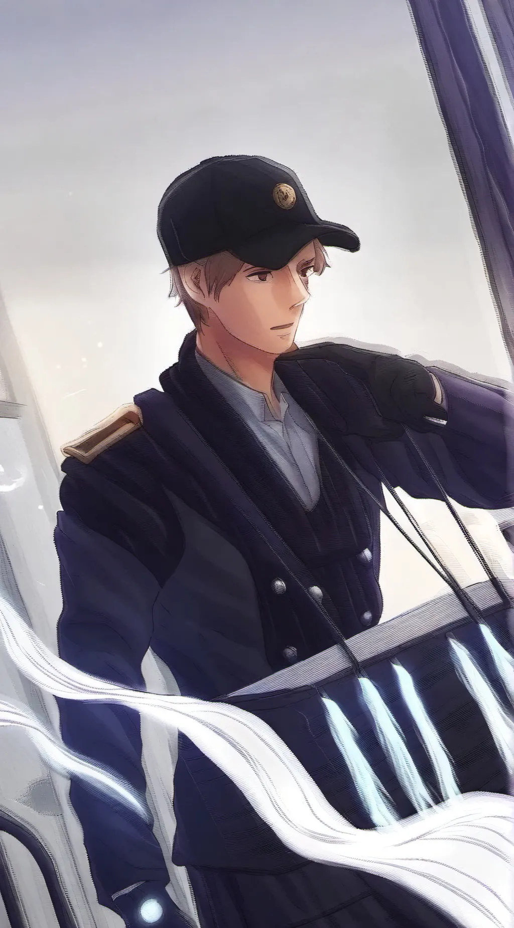 ai character: oliver  background