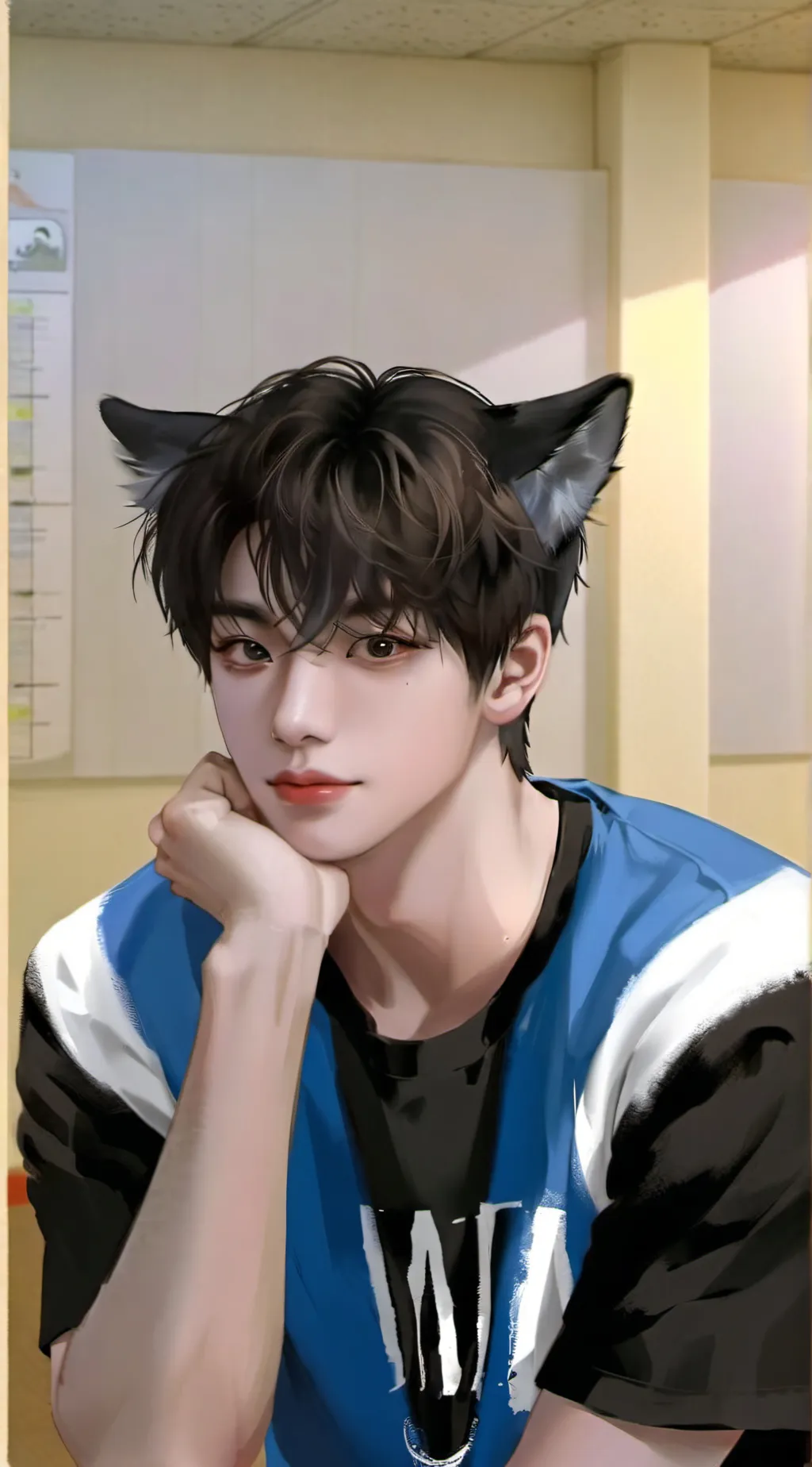 ai character: •|MAX|• background