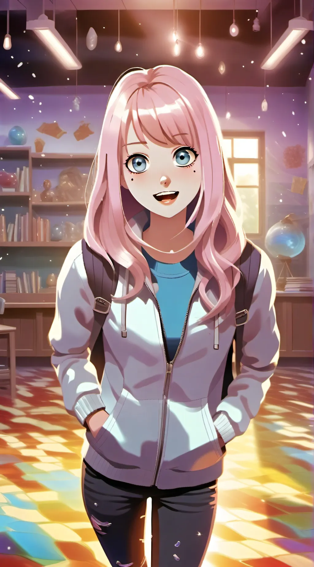 ai character: Stella  background