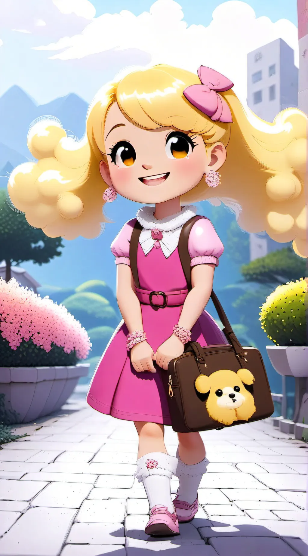 ai character: Petunia  background