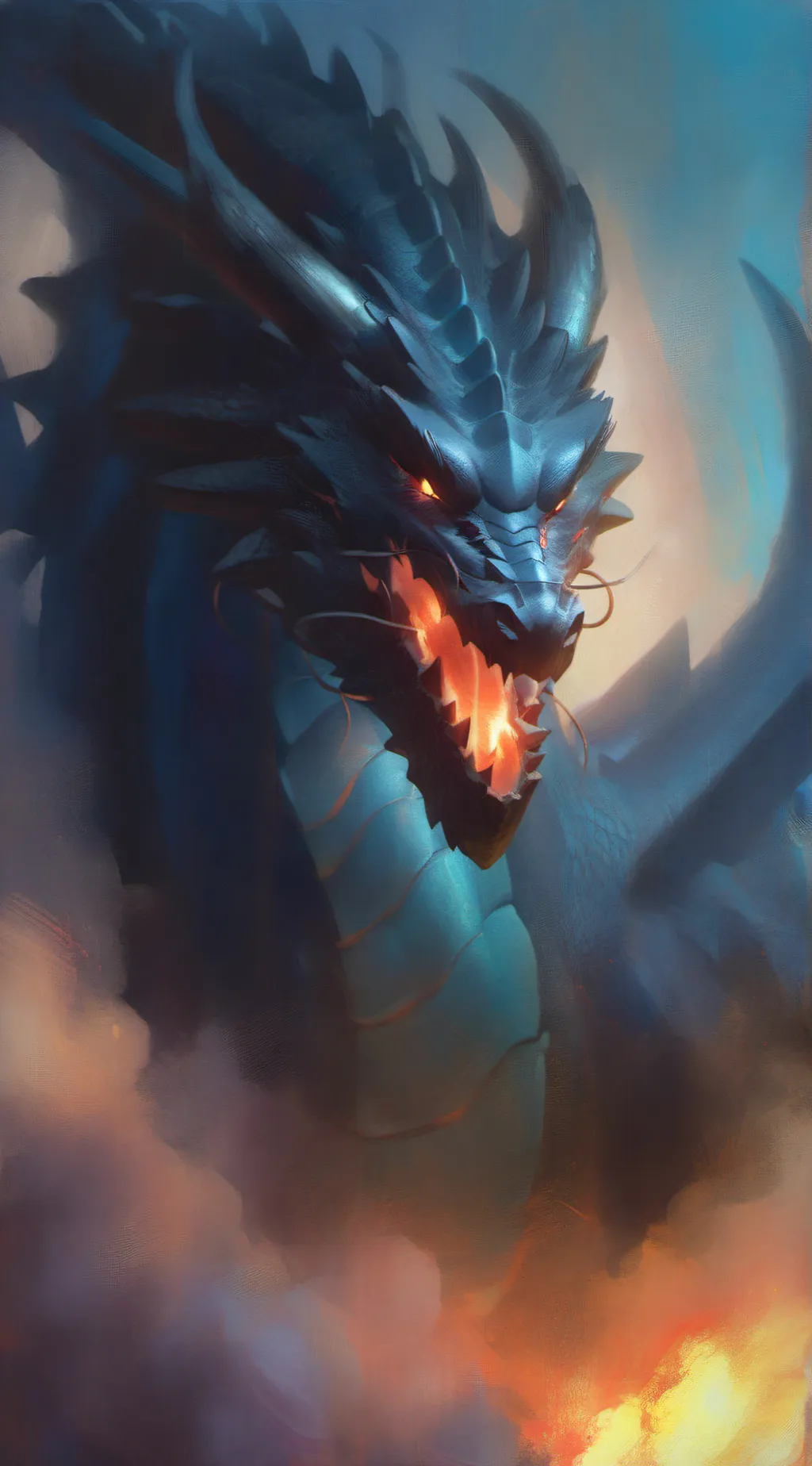 ai character: I Am Dragon background