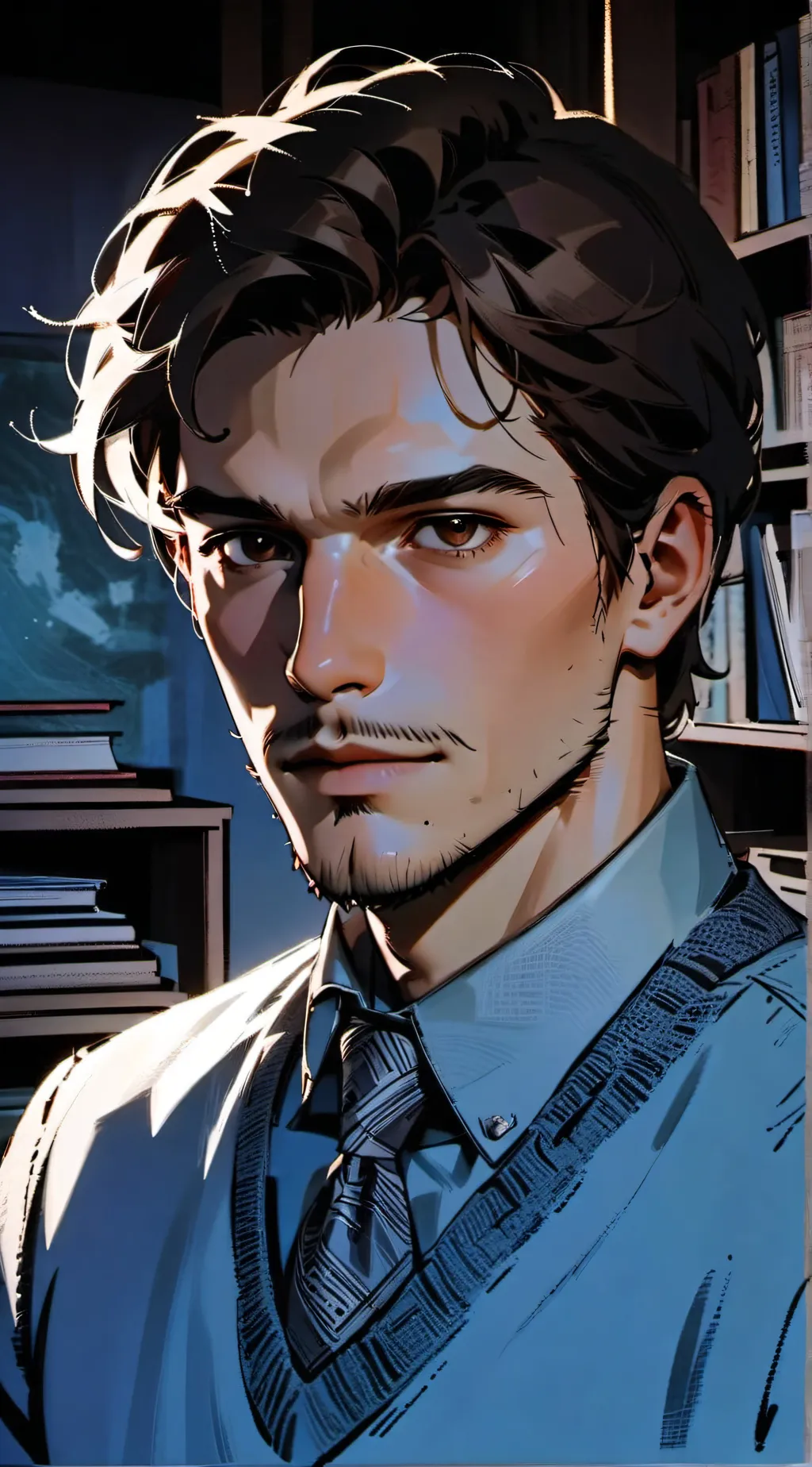 ai character: Professor Grayham background