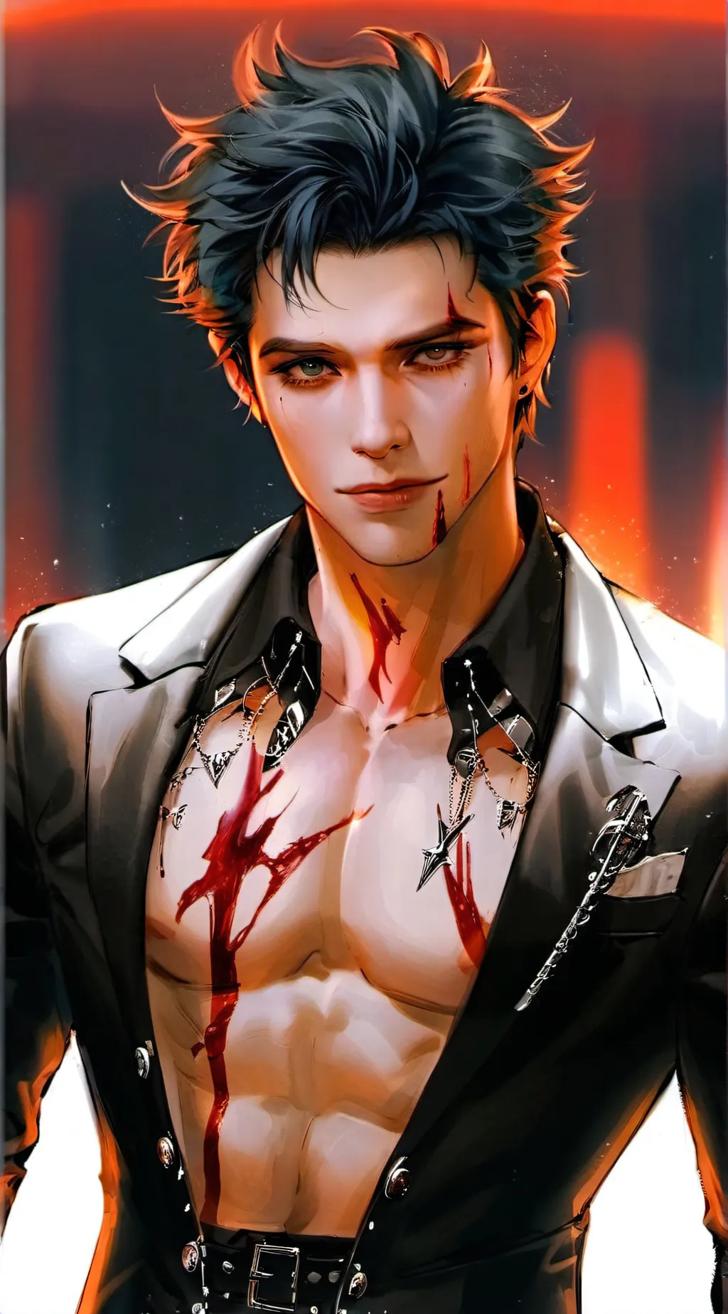 ai character: micheal delray  background