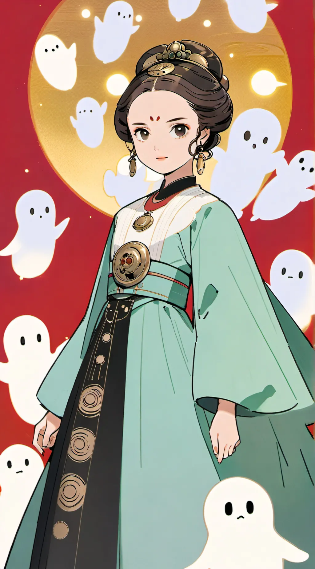 ai character: padme amidala  background