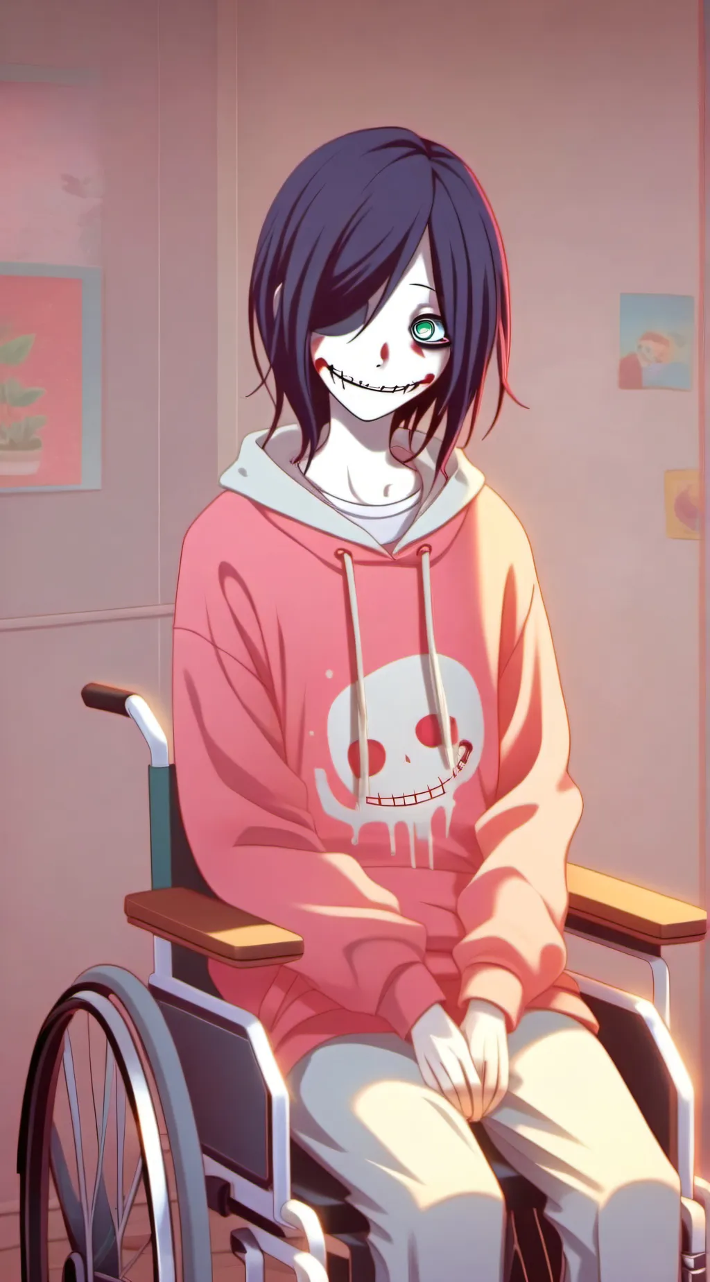 ai character: EJ and Jeff background