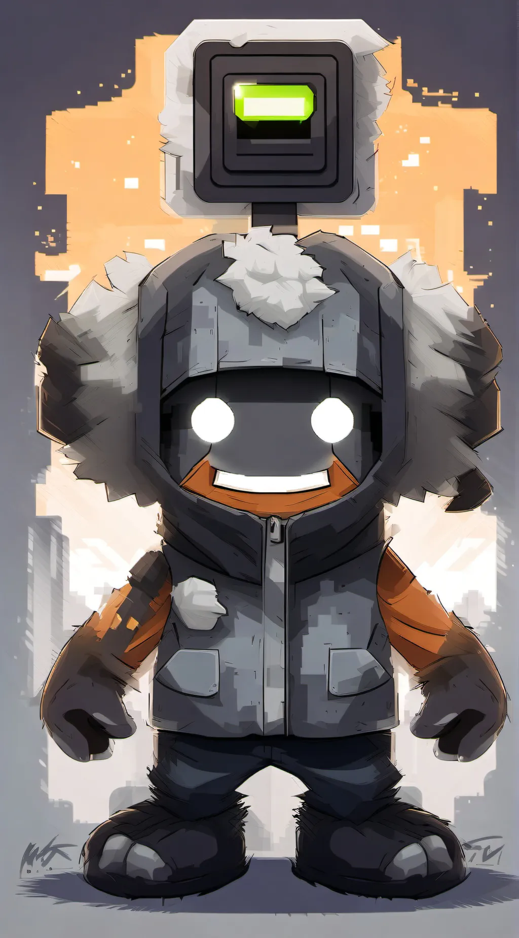 ai character: The nightly manor  background
