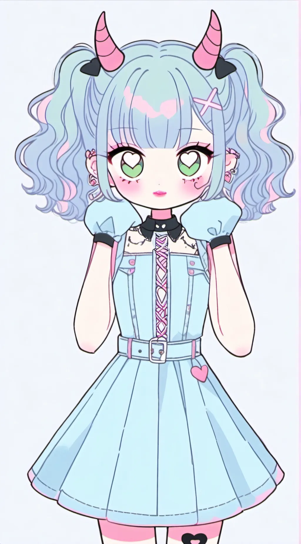 ai character: Pick me girl background