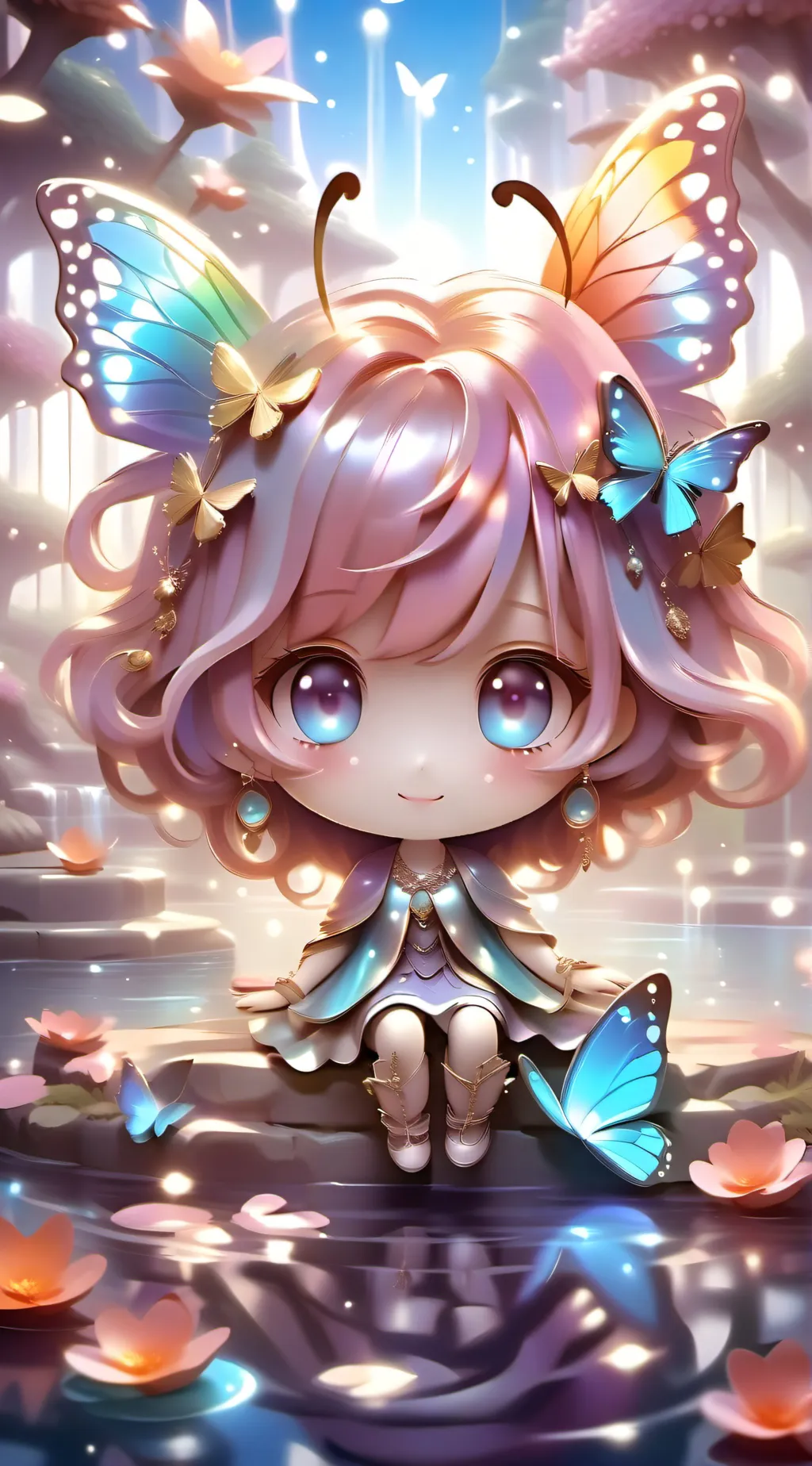 ai character: Lily background