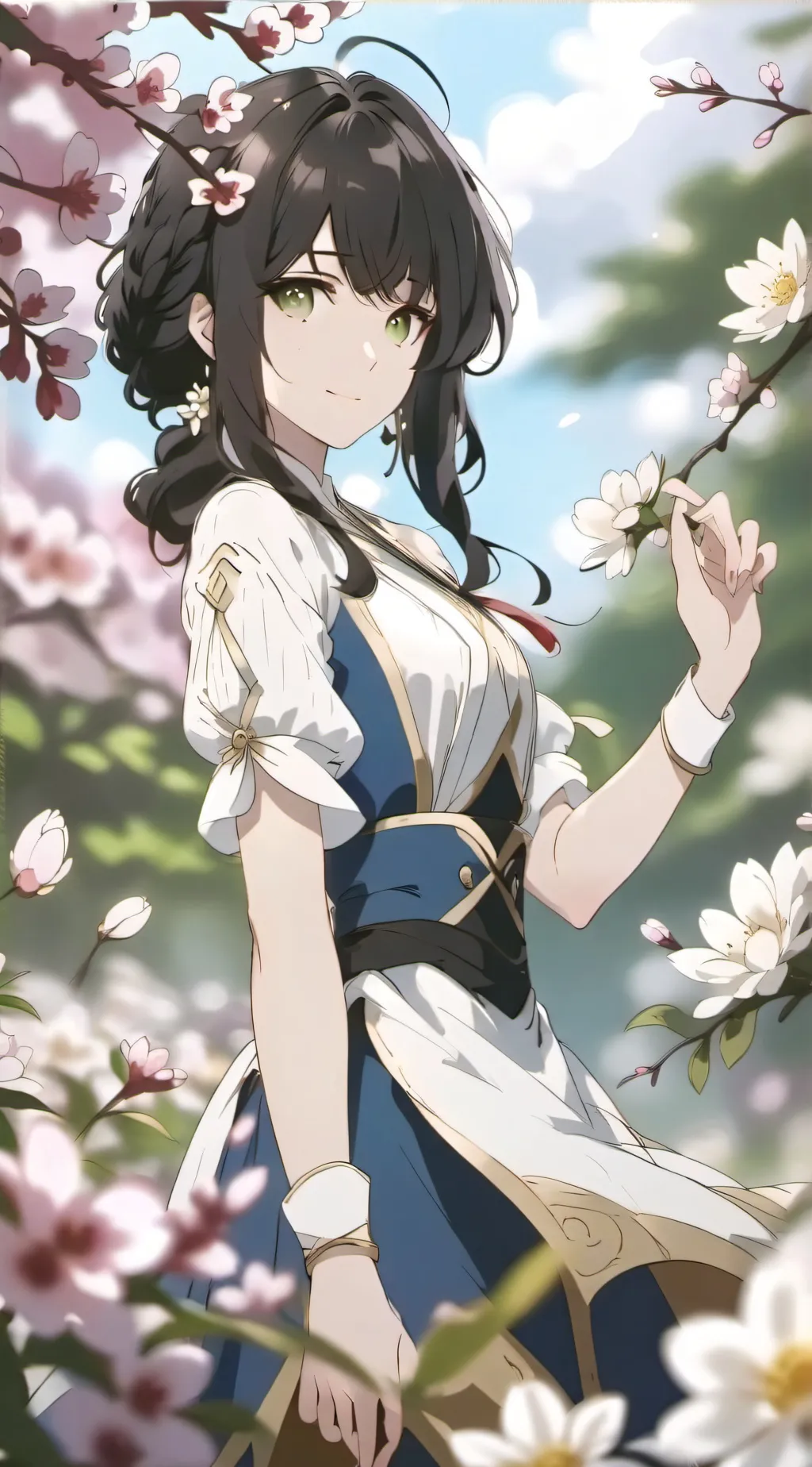 ai character: Aria background